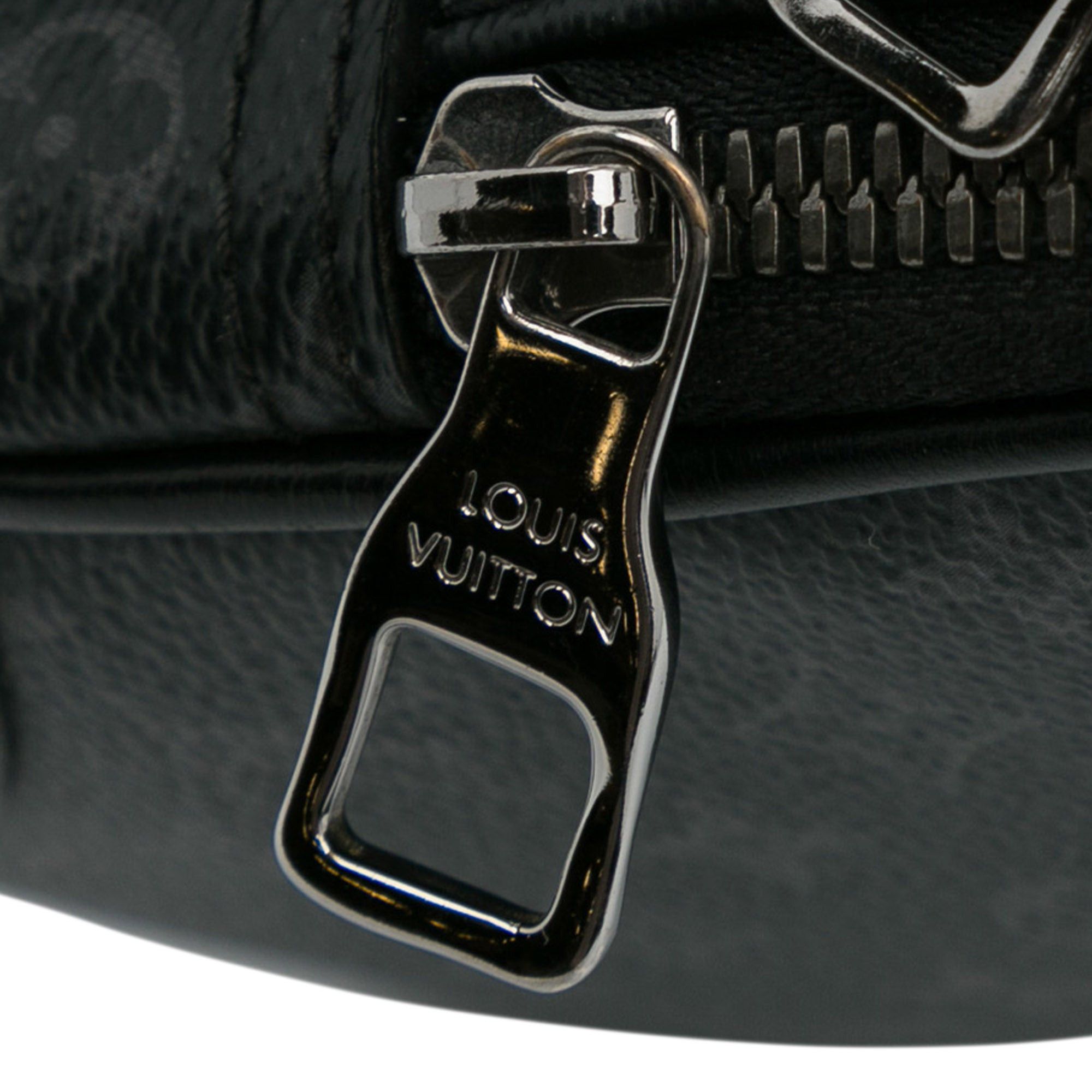 Louis Vuitton Louis Vuitton Monogram Eclipse Amazone Patchwork Sling Bag Black Size ONE SIZE - 11 Thumbnail