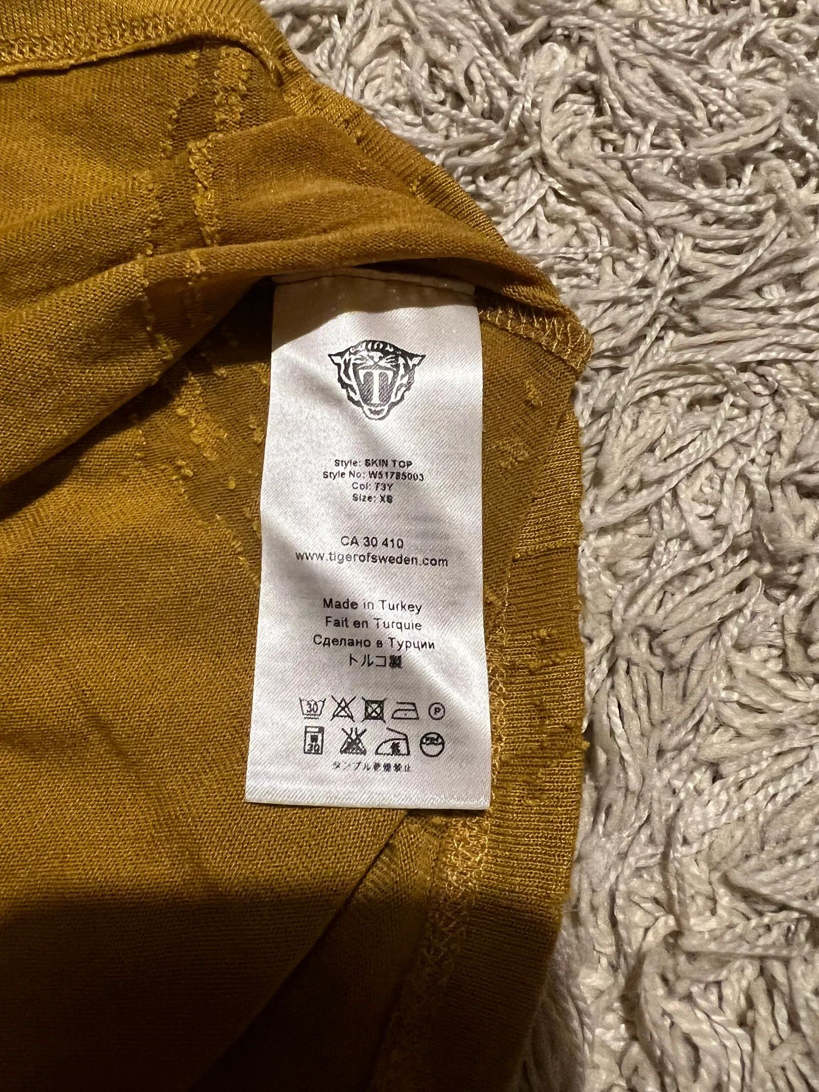 Tiger of Sweden Tiger of Sweden Short Sleeve T-shirt Size XS / US 0-2 / IT 36-38 - 3 Thumbnail