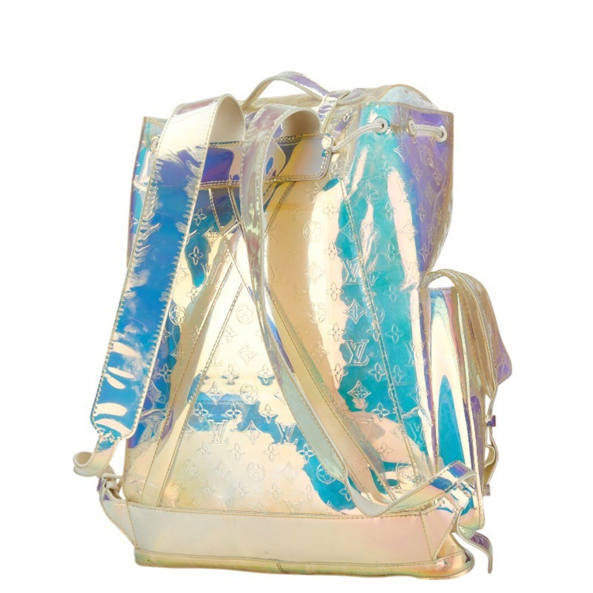 Louis vuitton transparent backpack sale
