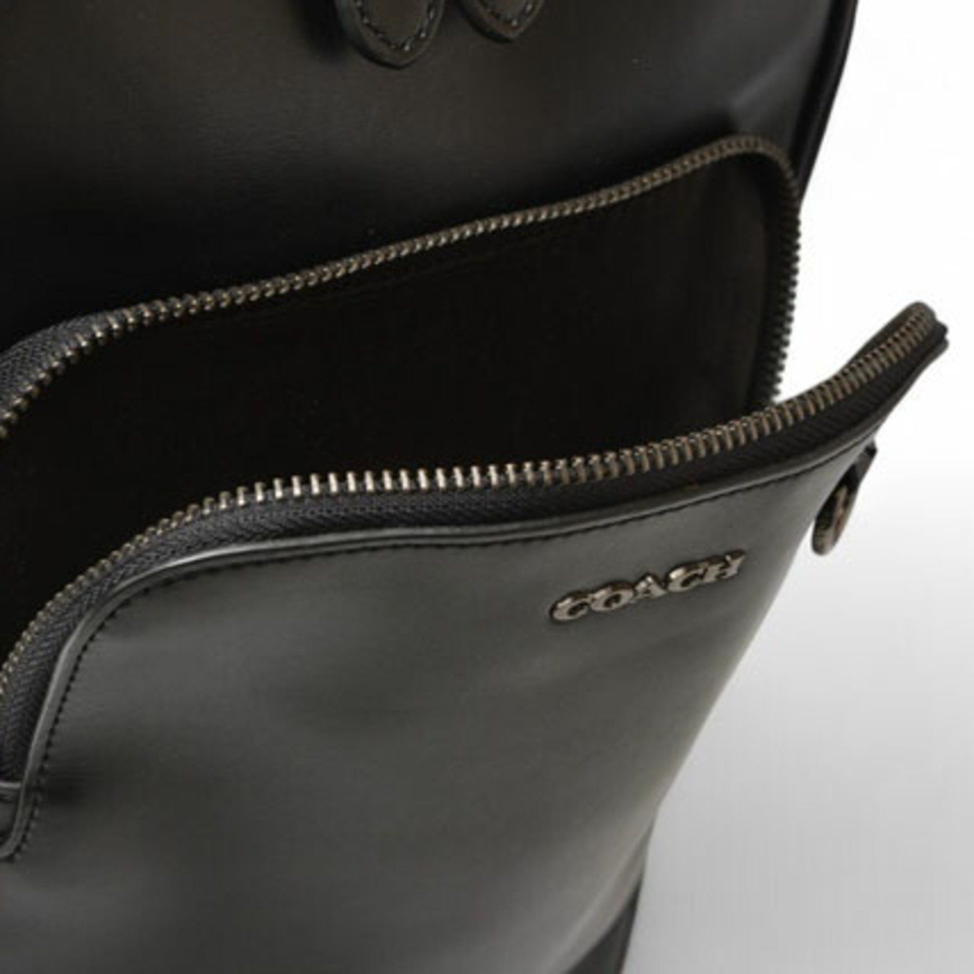 Coach Coach shoulder bag, body waist pouch, men's COACH Graham, 89934 Graham Pack, black Size ONE SIZE - 9 Thumbnail