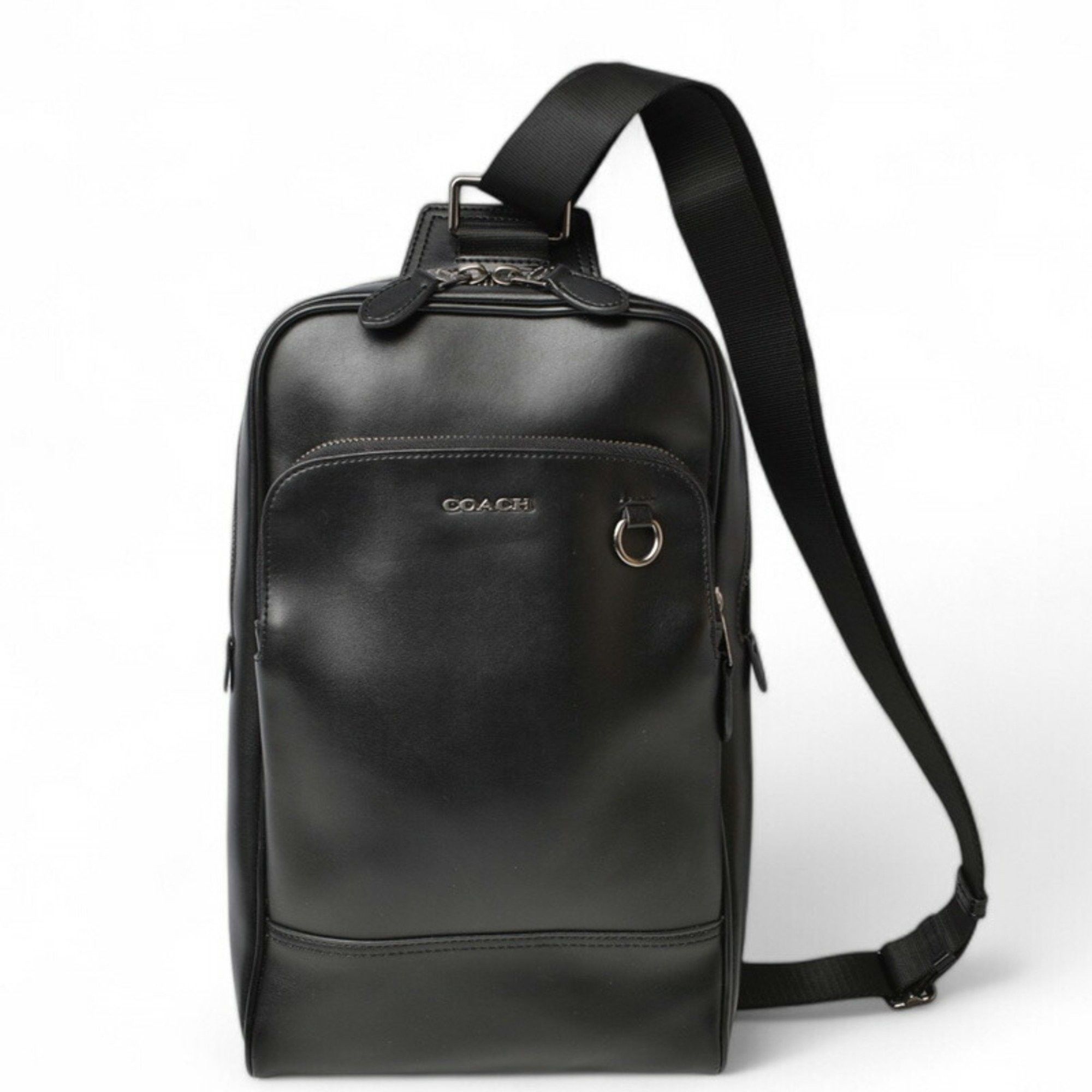Coach Coach shoulder bag, body waist pouch, men's COACH Graham, 89934 Graham Pack, black Size ONE SIZE - 2 Thumbnail