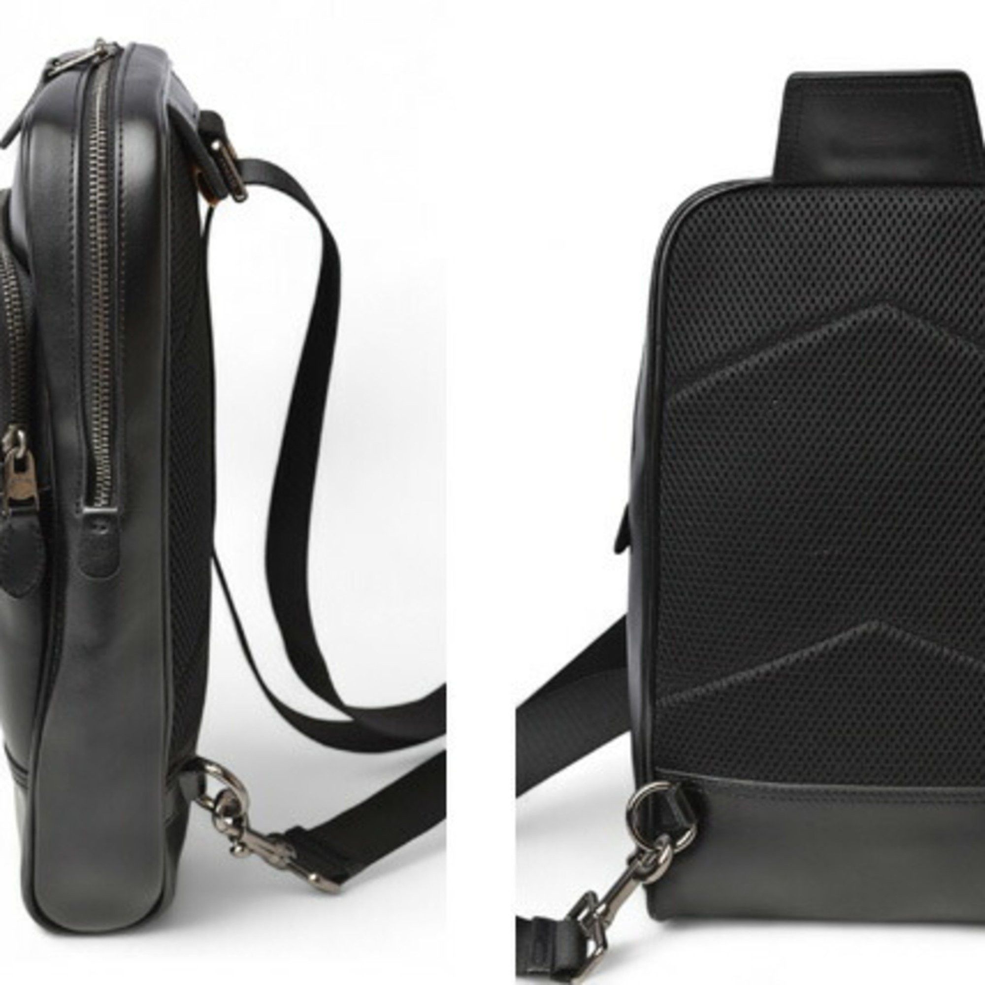 Coach Coach shoulder bag, body waist pouch, men's COACH Graham, 89934 Graham Pack, black Size ONE SIZE - 3 Thumbnail