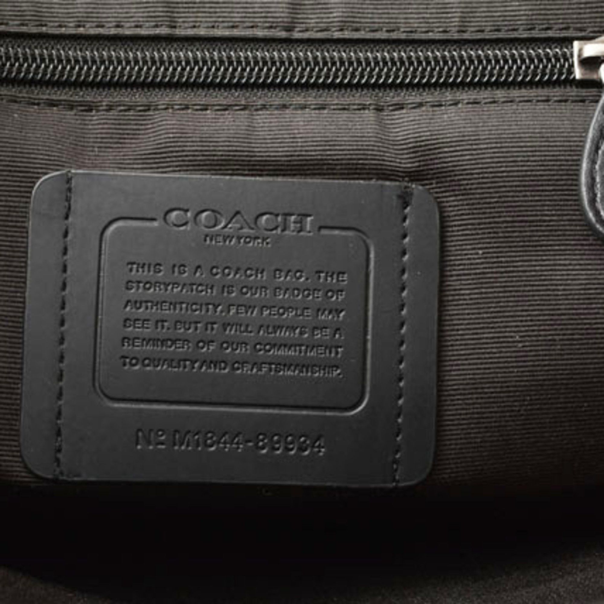Coach Coach shoulder bag, body waist pouch, men's COACH Graham, 89934 Graham Pack, black Size ONE SIZE - 12 Thumbnail
