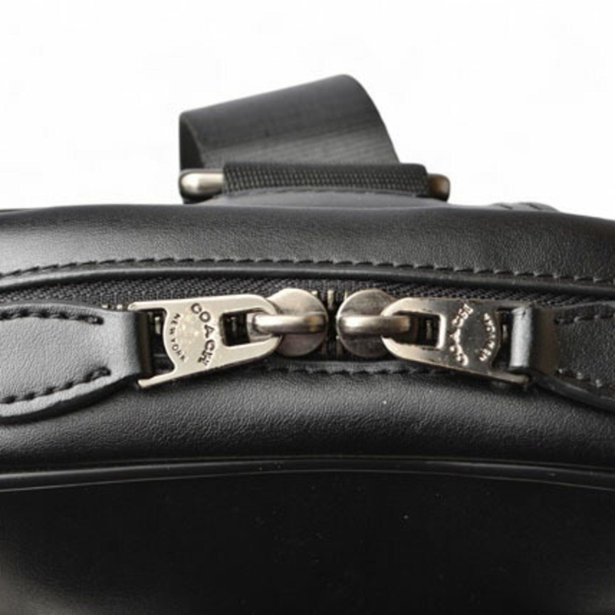 Coach Coach shoulder bag, body waist pouch, men's COACH Graham, 89934 Graham Pack, black Size ONE SIZE - 5 Thumbnail
