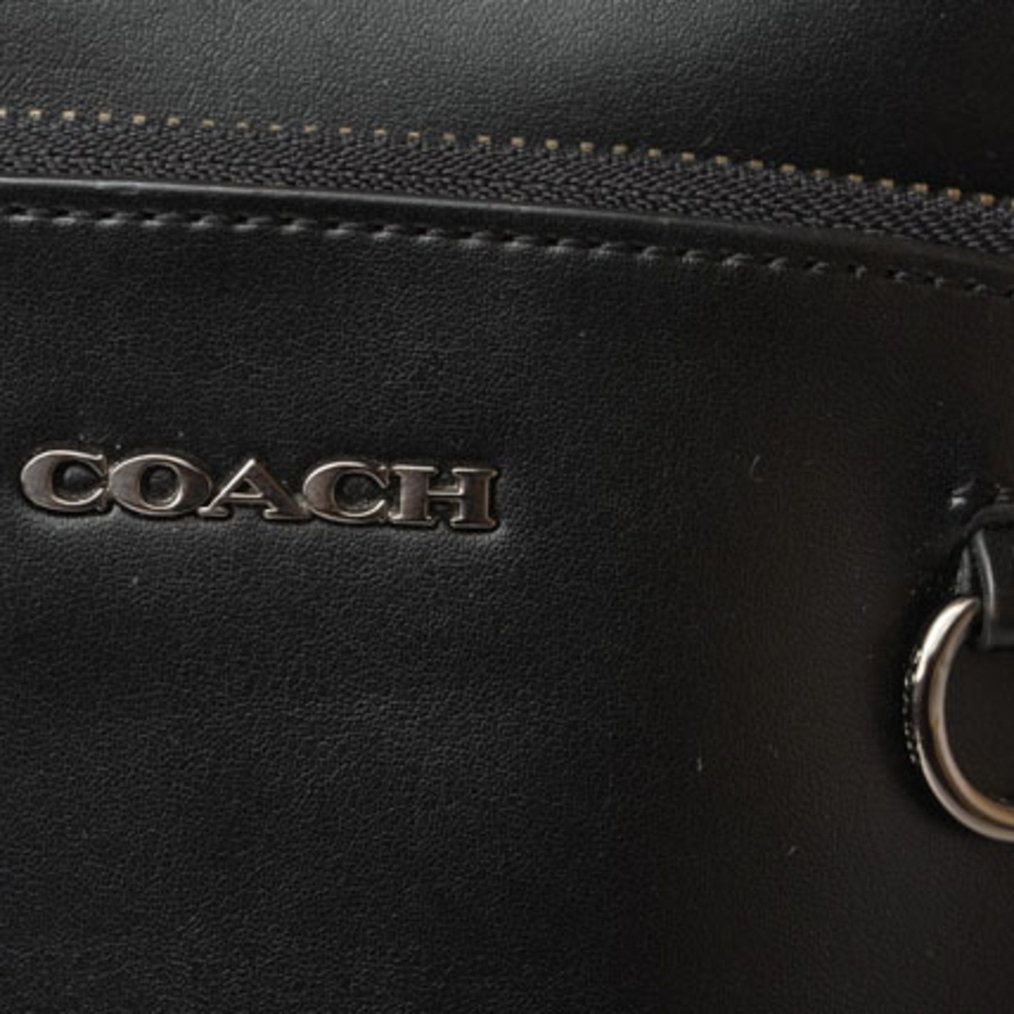 Coach Coach shoulder bag, body waist pouch, men's COACH Graham, 89934 Graham Pack, black Size ONE SIZE - 6 Thumbnail