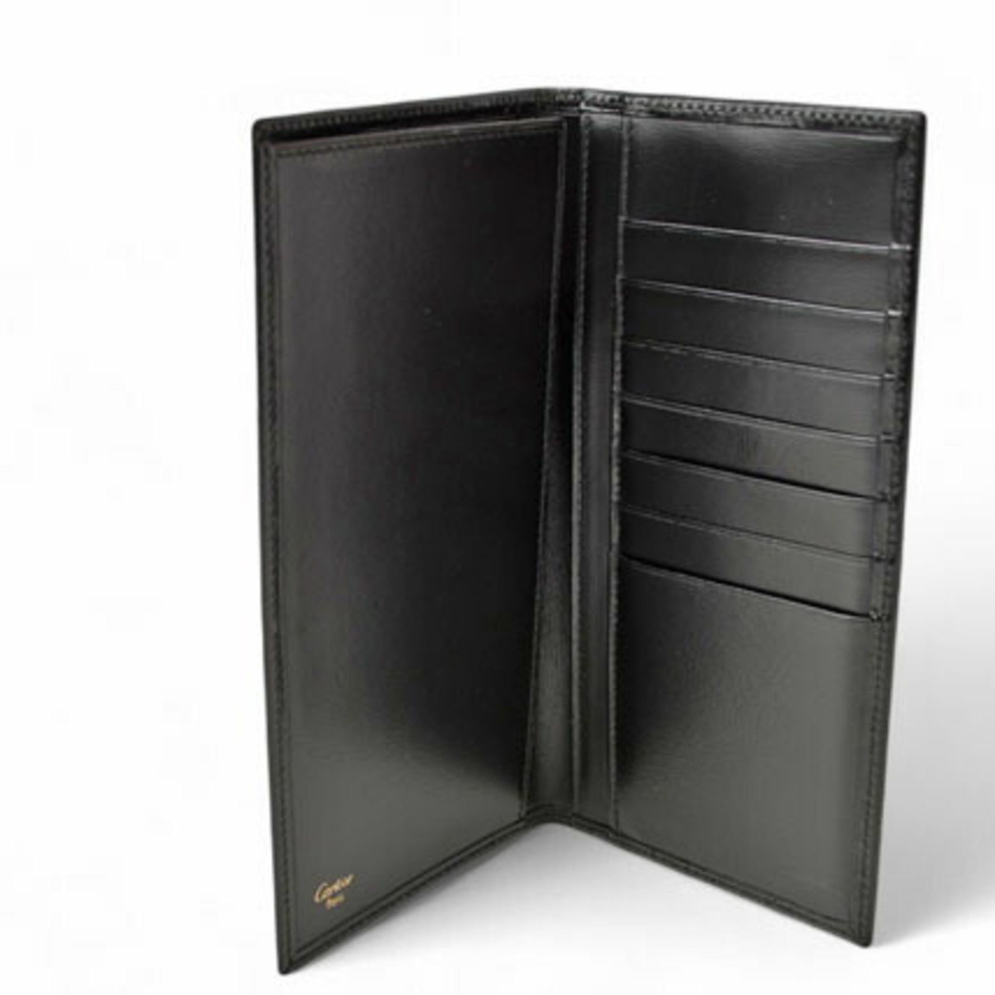 Cartier Cartier wallet for men, long wallet, billfold, leather, Pasha, black Size ONE SIZE - 6 Thumbnail