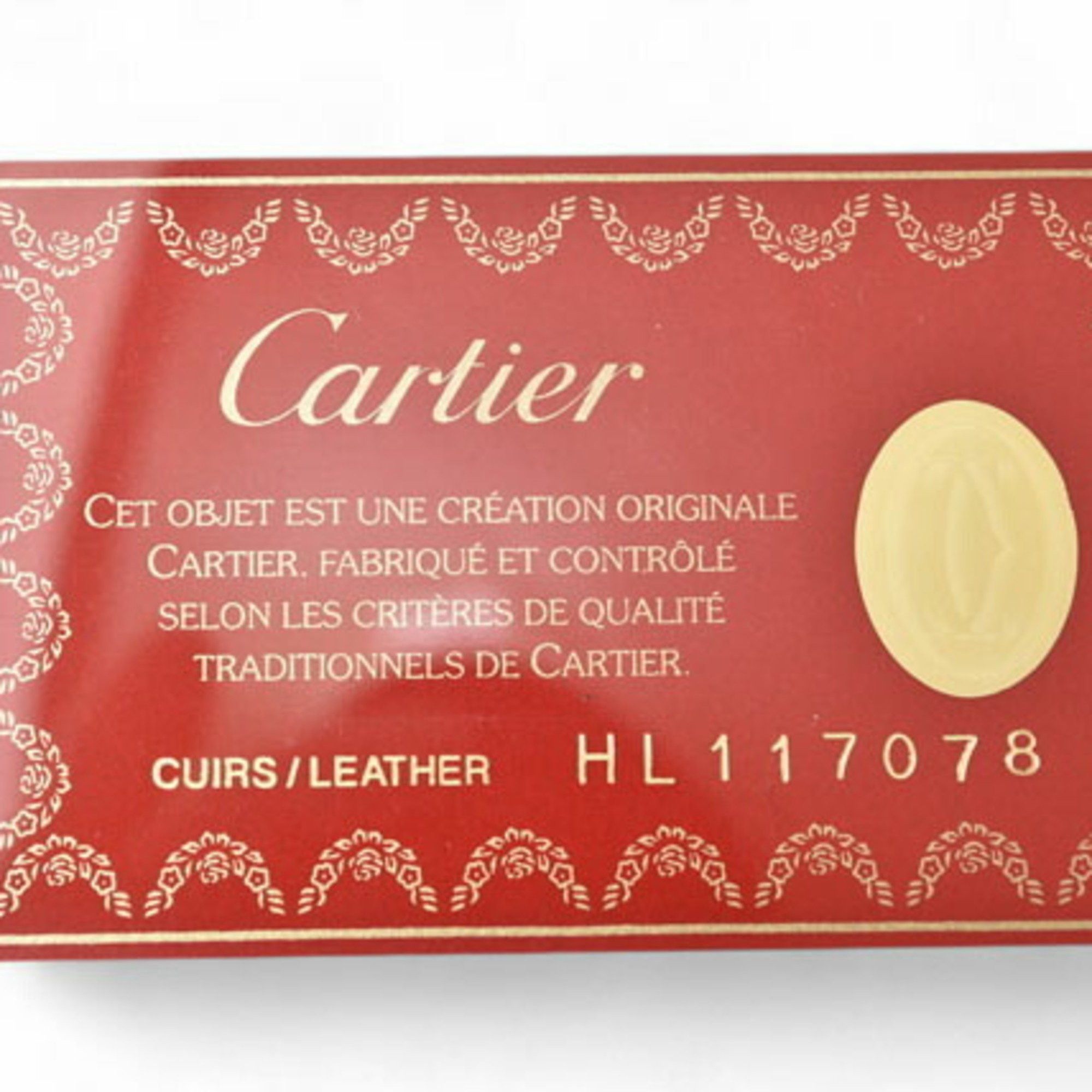 Cartier Cartier wallet for men, long wallet, billfold, leather, Pasha, black Size ONE SIZE - 8 Thumbnail