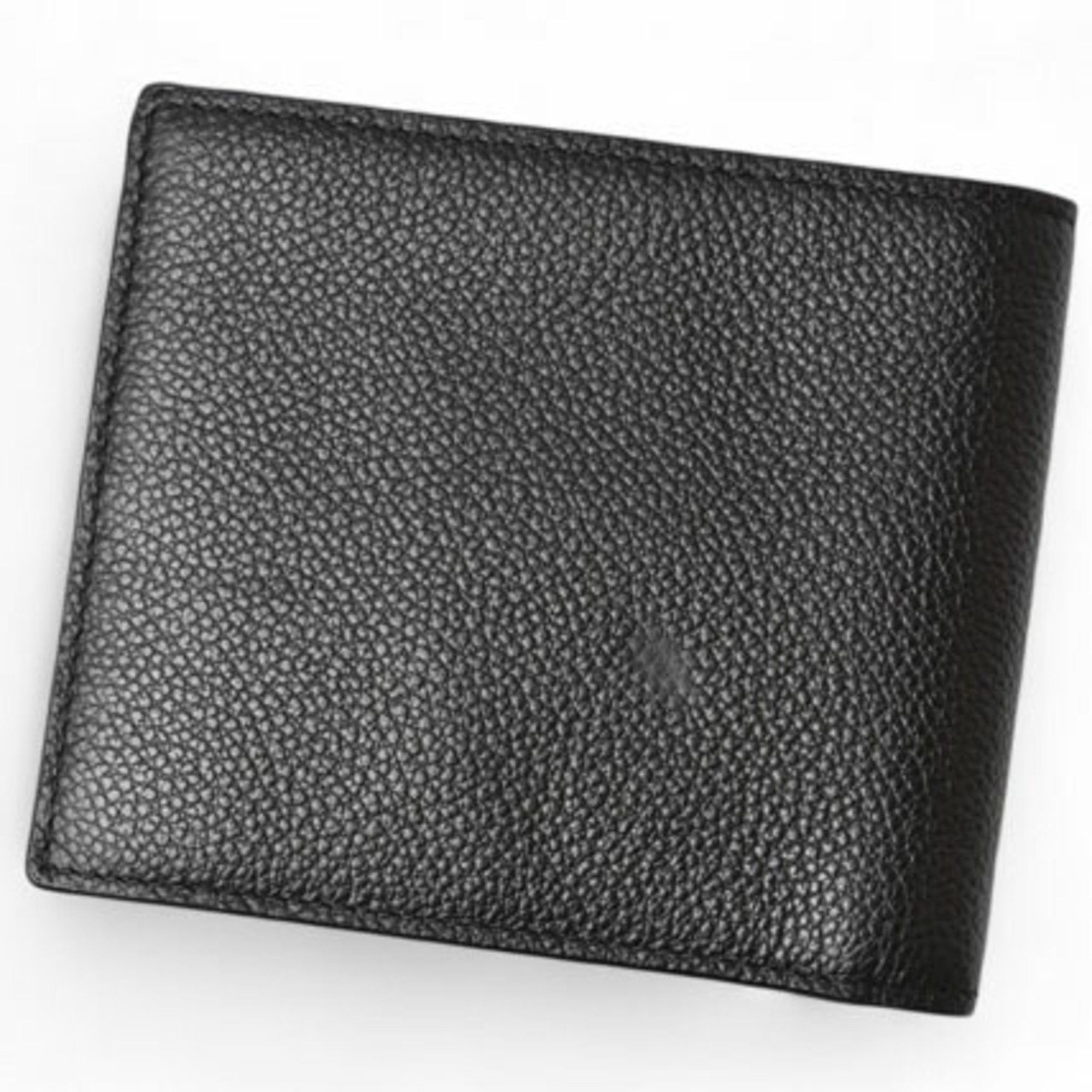 Prada PRADA Men's Wallet with Billfold 2MO513 Embossed Leather Black Grey Size ONE SIZE - 4 Thumbnail