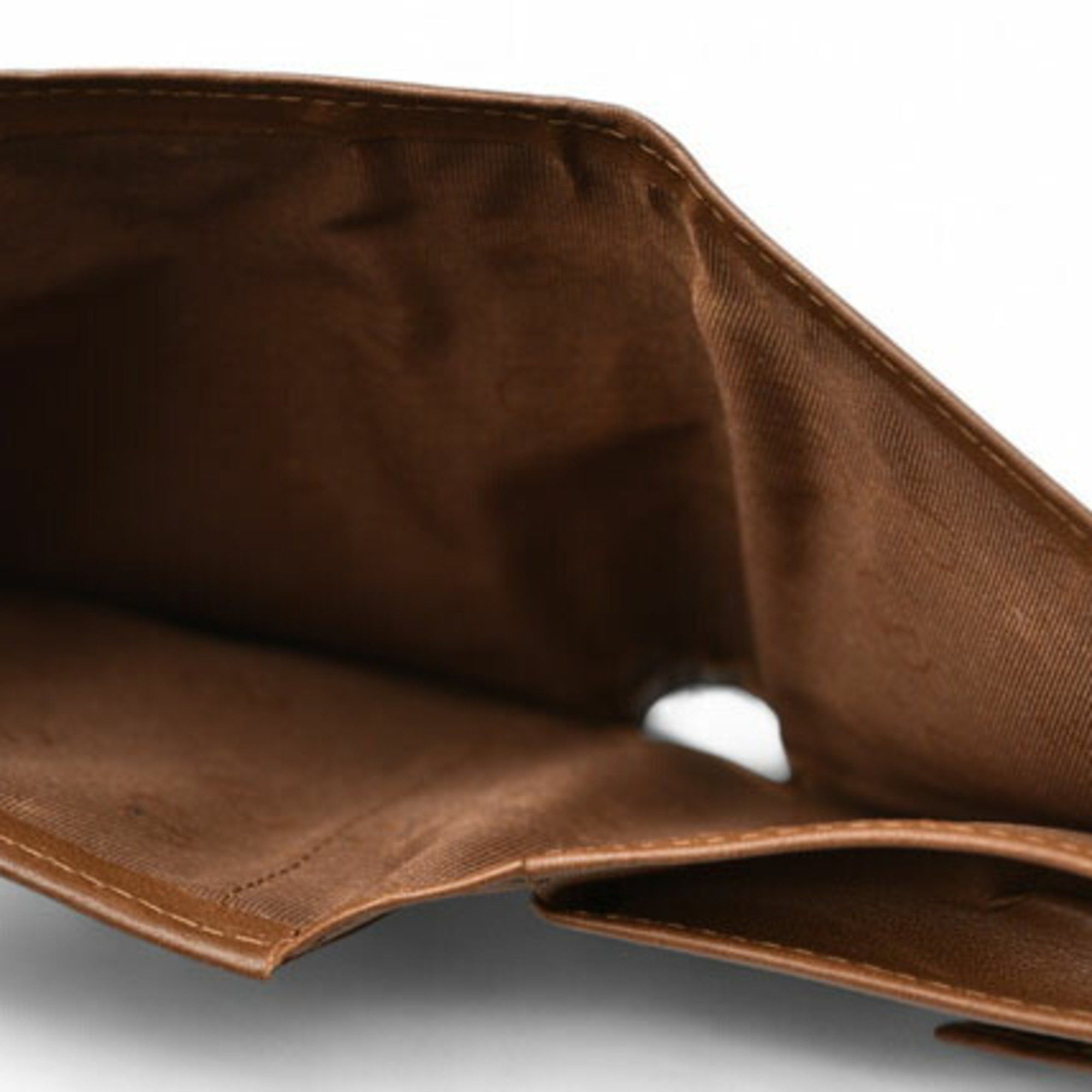 Dior Christian Dior Men's Bi-fold Black Brown Size ONE SIZE - 8 Thumbnail