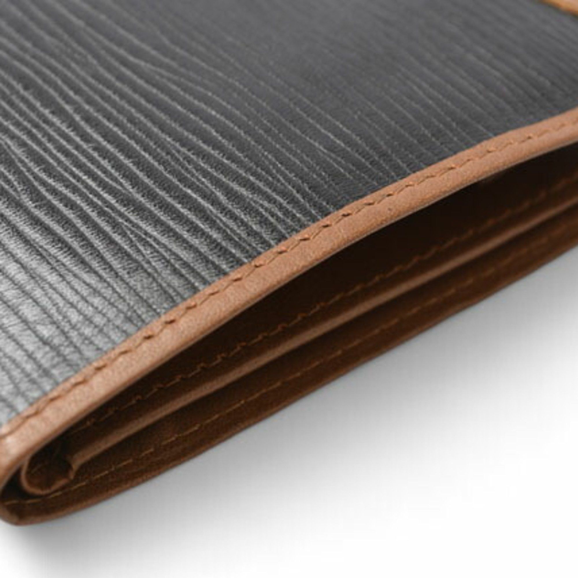 Dior Christian Dior Men's Bi-fold Black Brown Size ONE SIZE - 9 Thumbnail