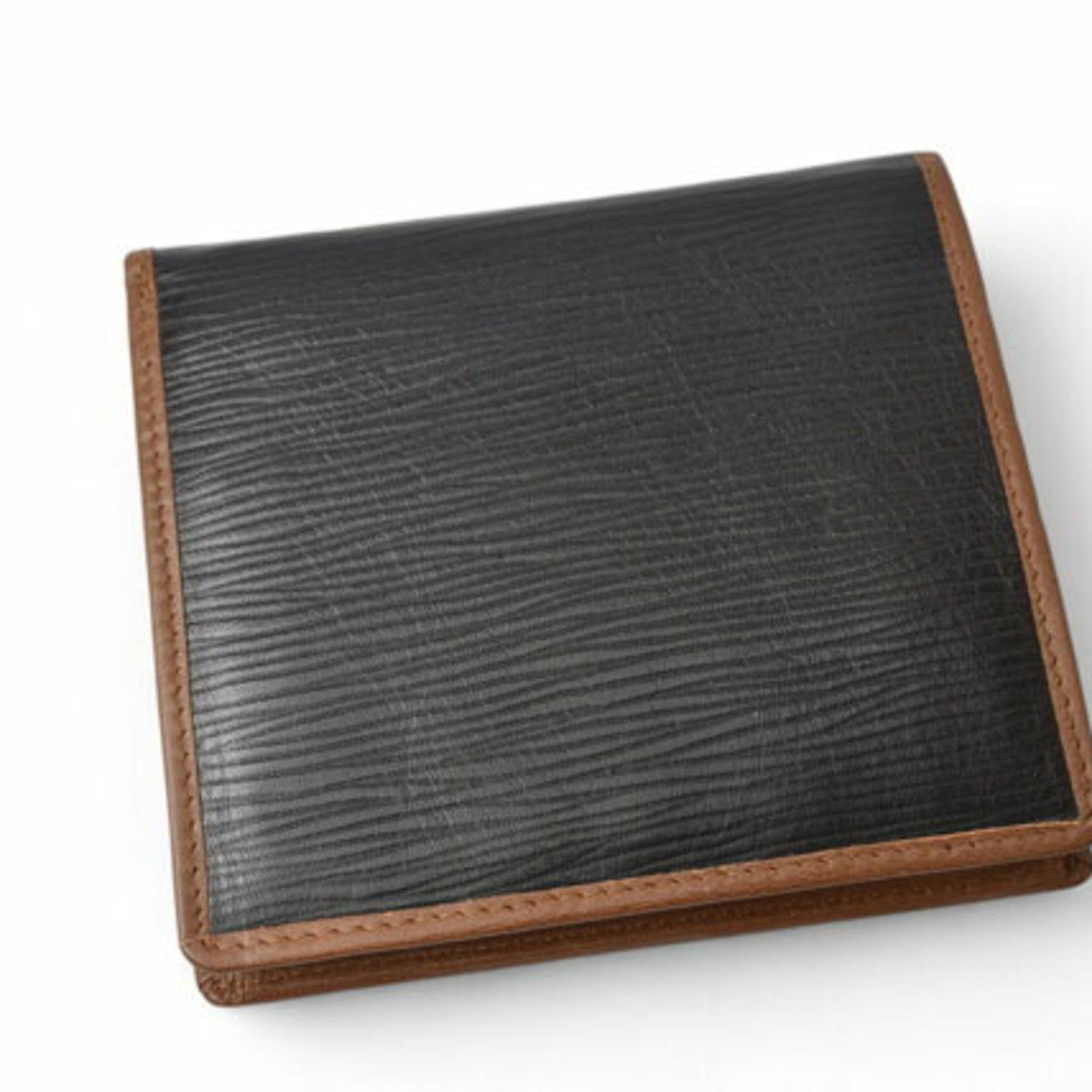 Dior Christian Dior Men's Bi-fold Black Brown Size ONE SIZE - 4 Thumbnail