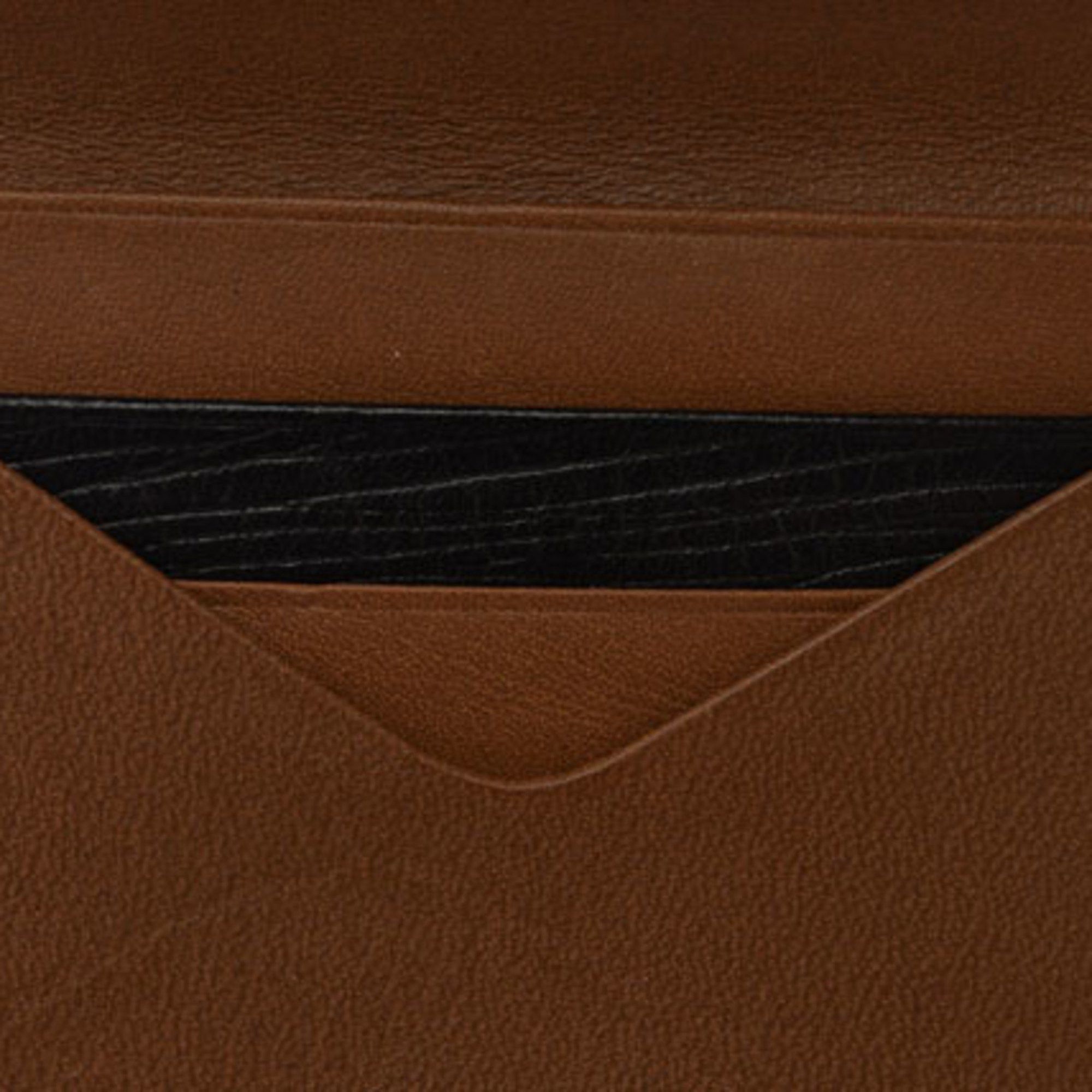 Dior Christian Dior Men's Bi-fold Black Brown Size ONE SIZE - 11 Thumbnail