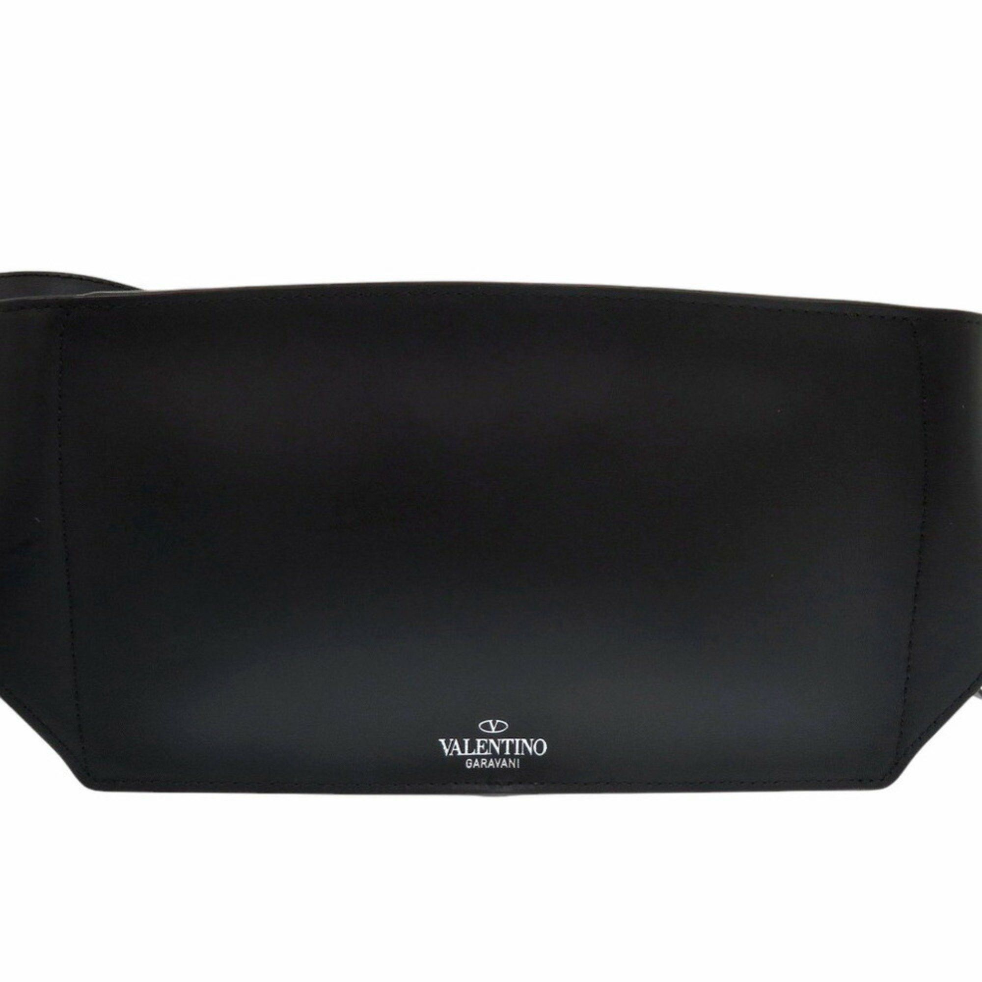 Valentino Valentino B0719WJW 0NI Leather Black Waist Bag 0978VALENTINO Size ONE SIZE - 3 Thumbnail