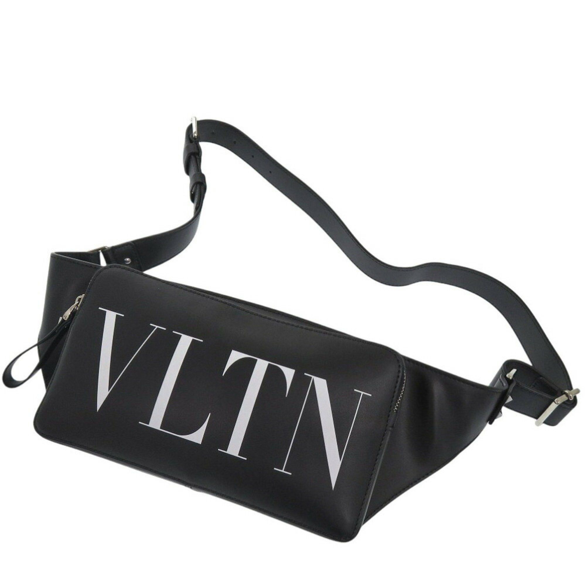 Valentino Valentino B0719WJW 0NI Leather Black Waist Bag 0978VALENTINO Size ONE SIZE - 2 Thumbnail
