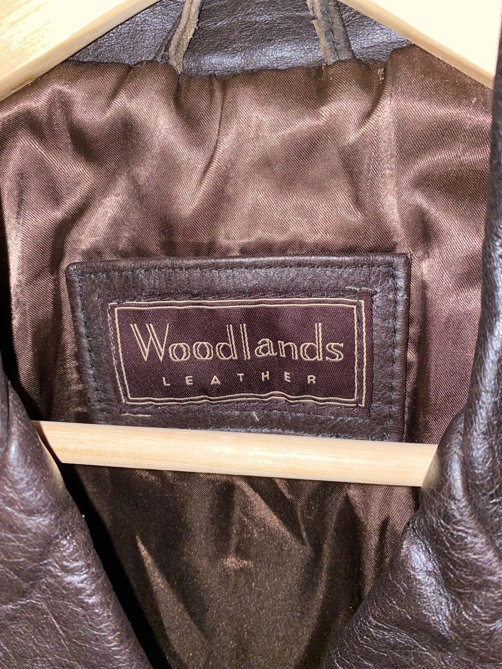 Woodlands Woodlands Leather Leather Jacket Size US M / EU 48-50 / 2 - 2 Thumbnail