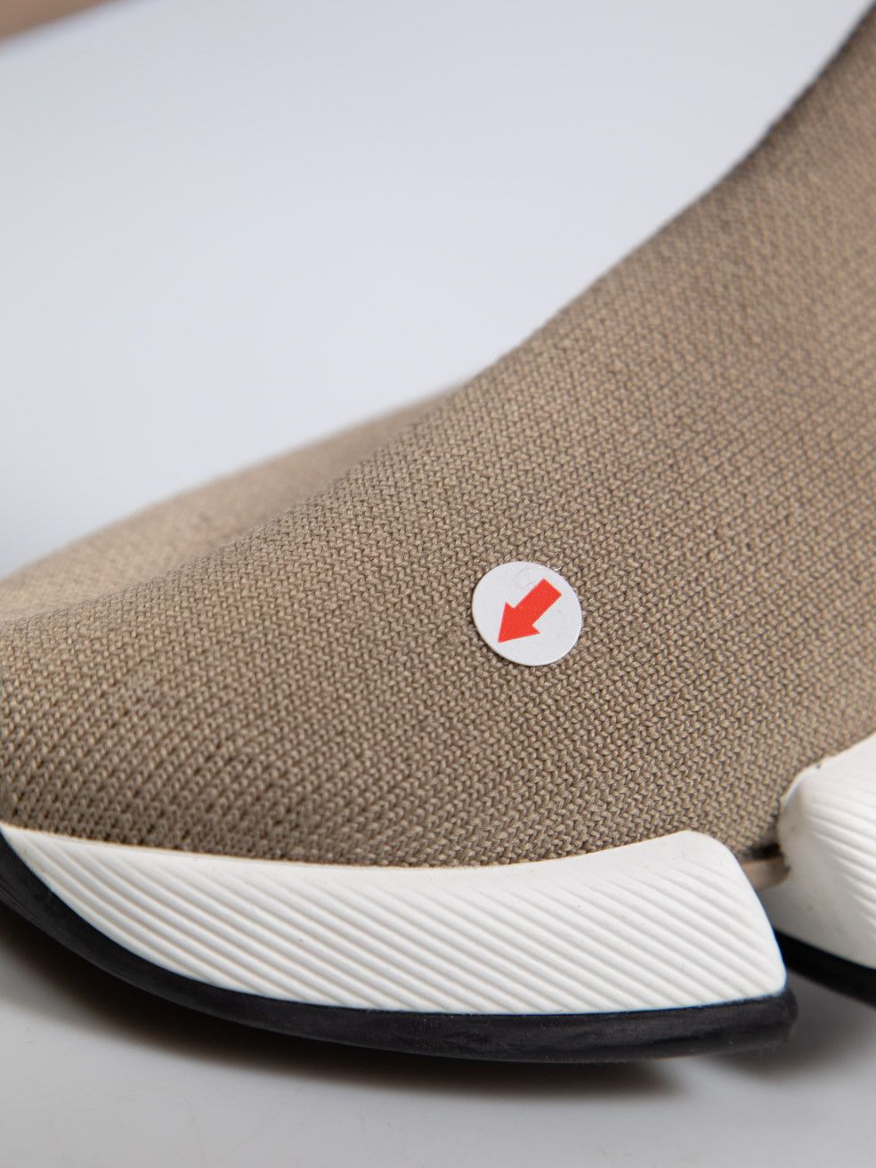 Balenciaga Beige Speed 2.0 Sock Trainers Size US 6 / IT 36 - 7 Thumbnail