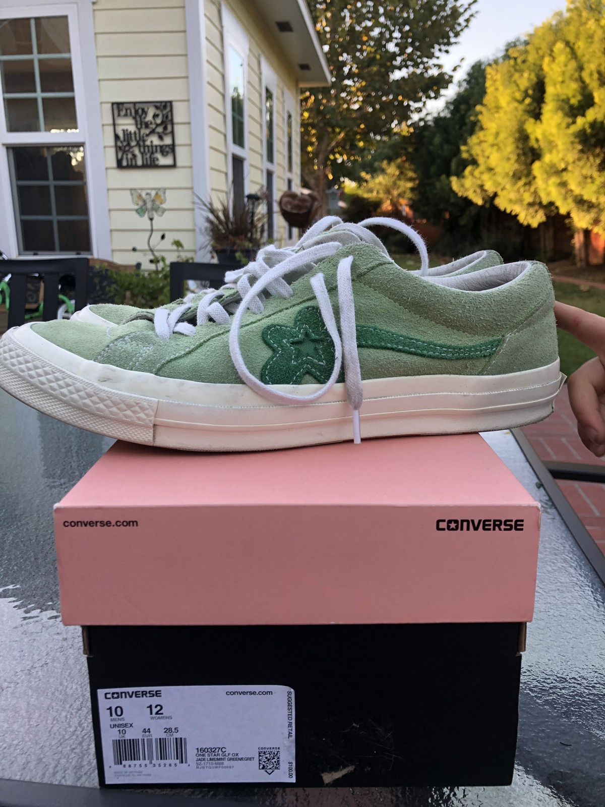 Converse Converse Golf Le Fleur “Jade Lime” Size US 10 / EU 43 - 2 Thumbnail