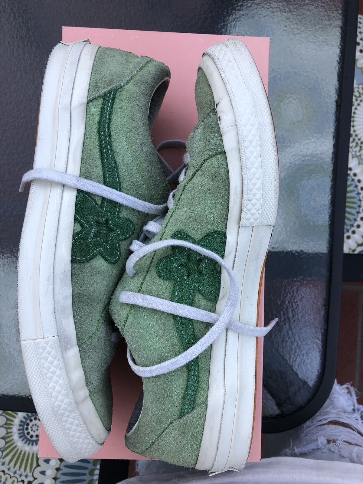 Converse Converse Golf Le Fleur “Jade Lime” Size US 10 / EU 43 - 5 Thumbnail