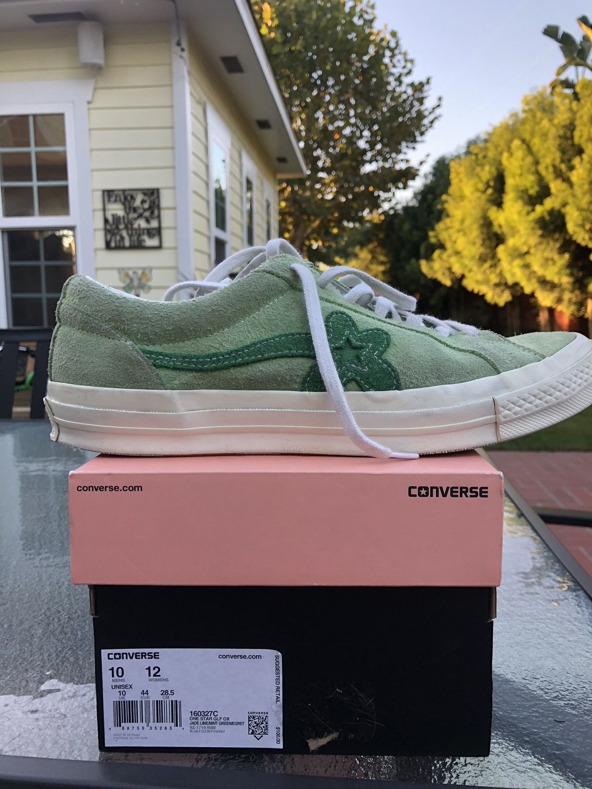 Converse Converse Golf Le Fleur “Jade Lime” Size US 10 / EU 43 - 4 Thumbnail