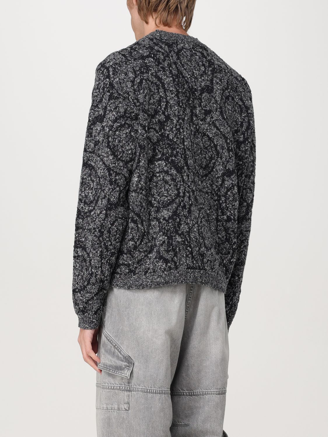 Versace Versace Sweater Men Black Size US M / EU 48-50 / 2 - 3 Thumbnail