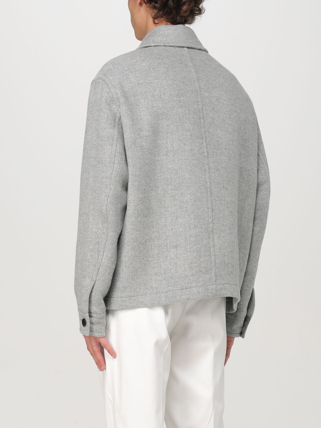 Versace Versace Jacket Men Grey Size US M / EU 48-50 / 2 - 3 Thumbnail
