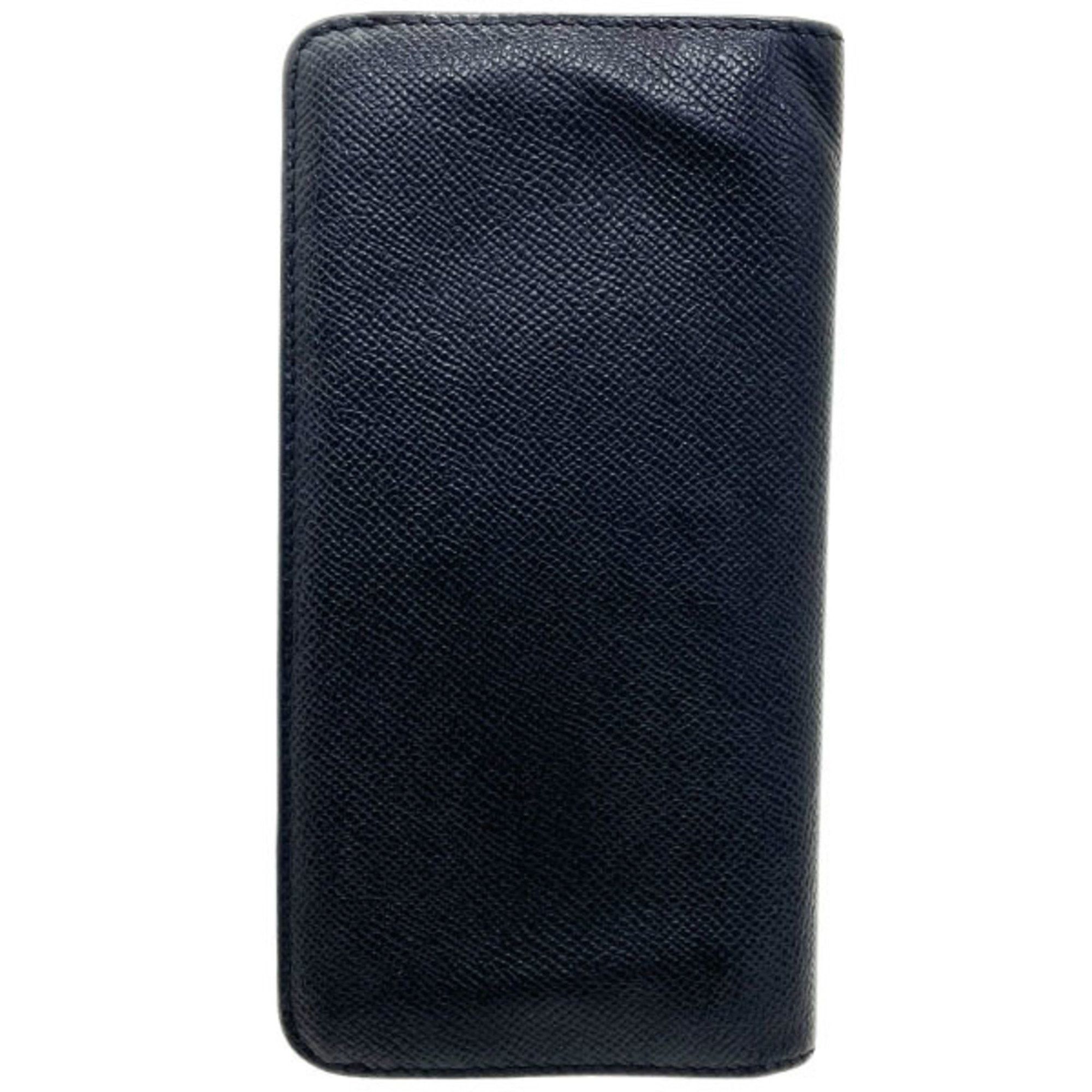 Burberry Burberry Leather Black BURBERRY Long Wallet Men's HH-13755 Size ONE SIZE - 2 Thumbnail