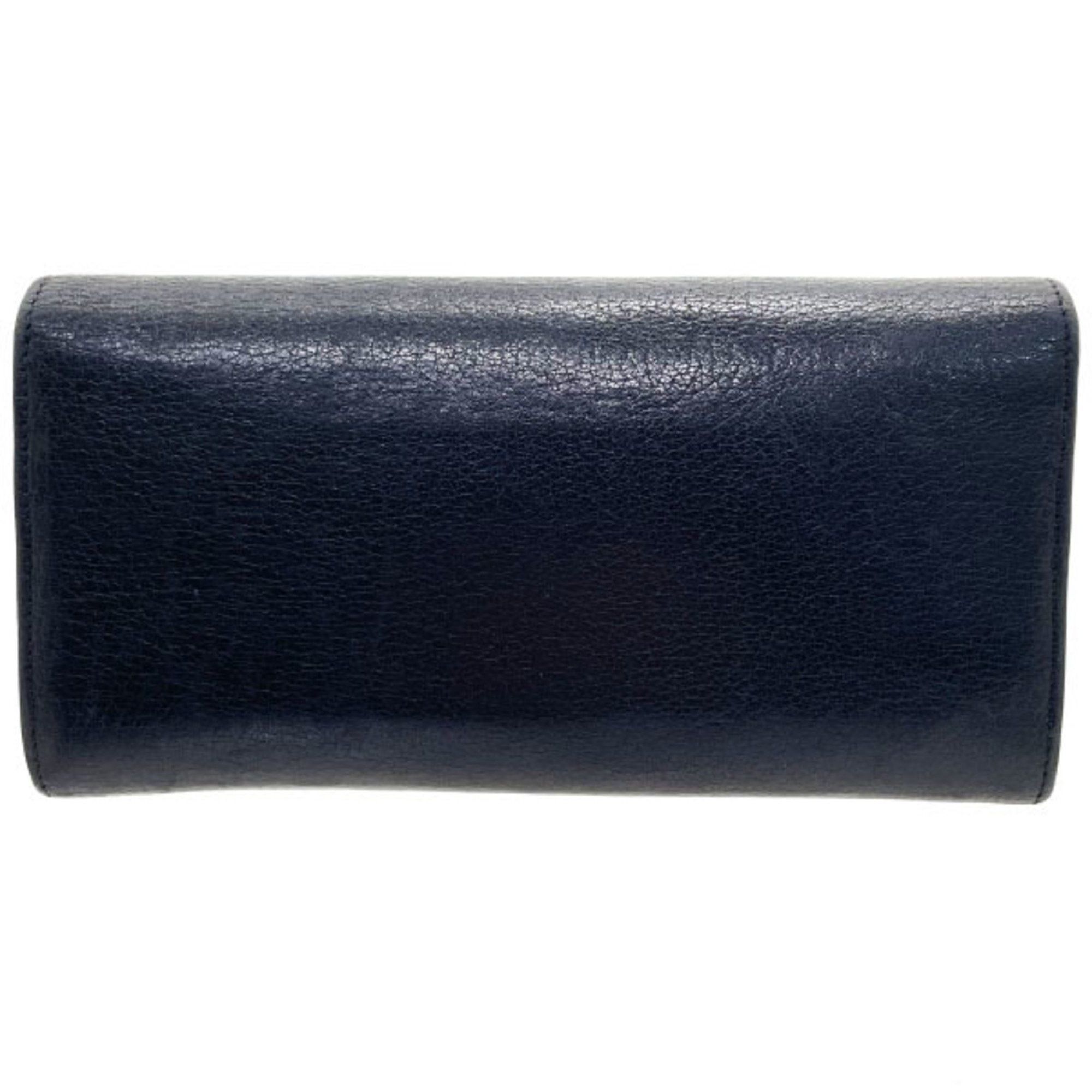 Cartier Cartier Long Wallet Marcello de Calf Leather Black L3001295 2C Stitch NN-13964 Size ONE SIZE - 2 Thumbnail