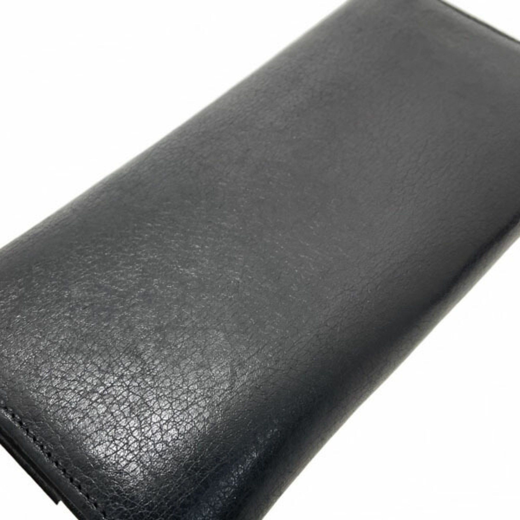 Cartier Cartier Long Wallet Marcello de Calf Leather Black L3001295 2C Stitch NN-13964 Size ONE SIZE - 3 Thumbnail