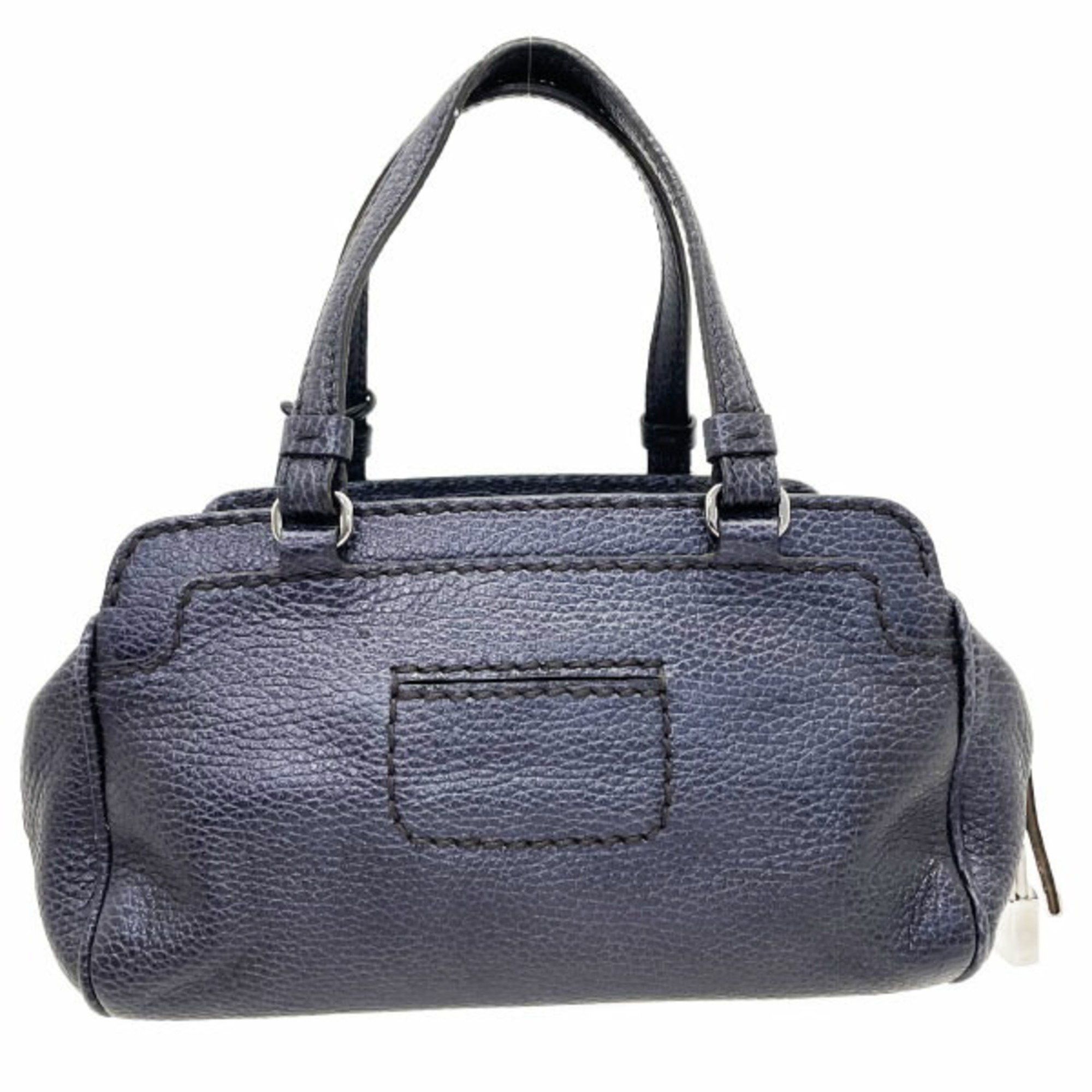 Tod's Tod's Handbag Leather Purple Navy TOD'S Tote Bag Women's YWYN-13641 Size ONE SIZE - 2 Thumbnail