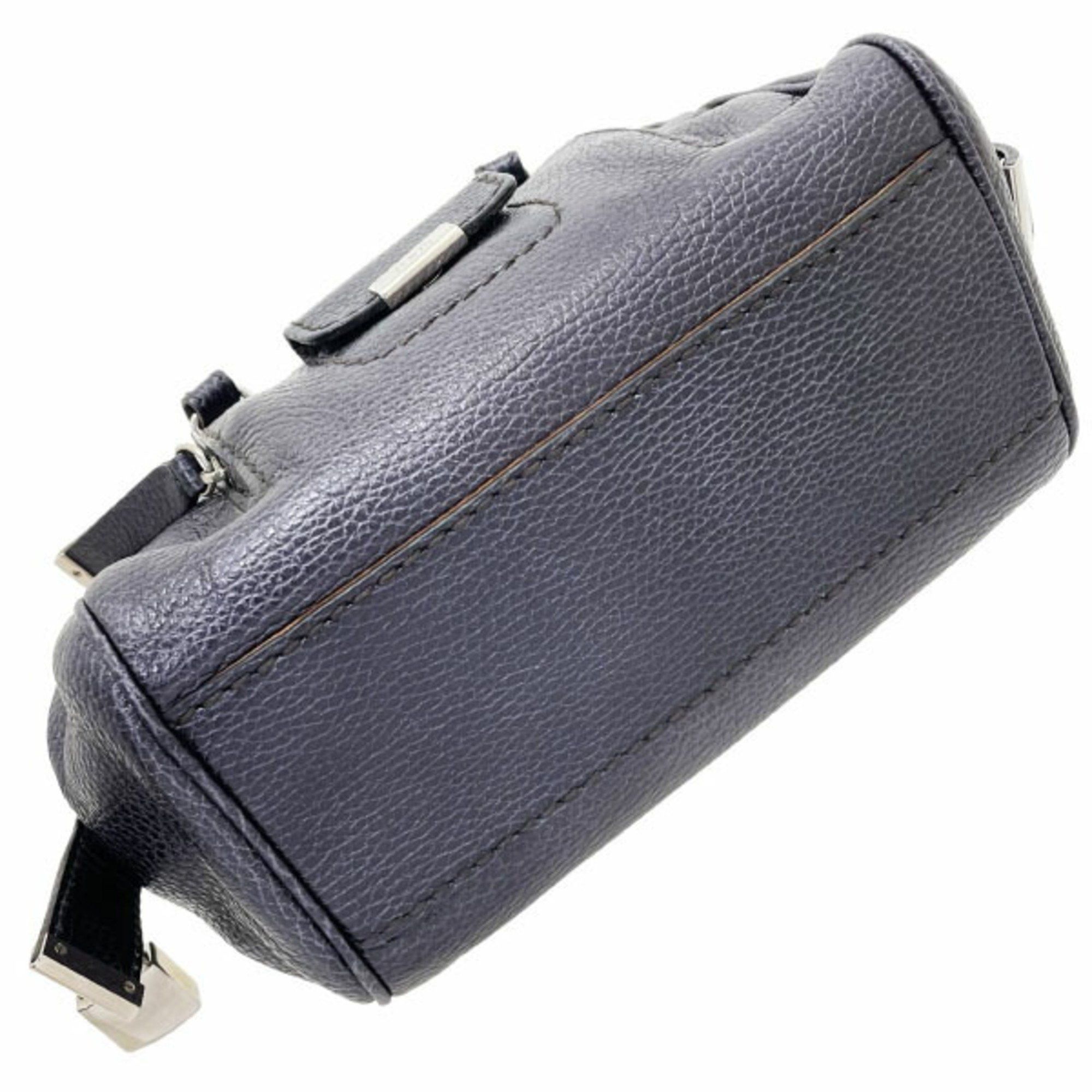 Tod's Tod's Handbag Leather Purple Navy TOD'S Tote Bag Women's YWYN-13641 Size ONE SIZE - 3 Thumbnail