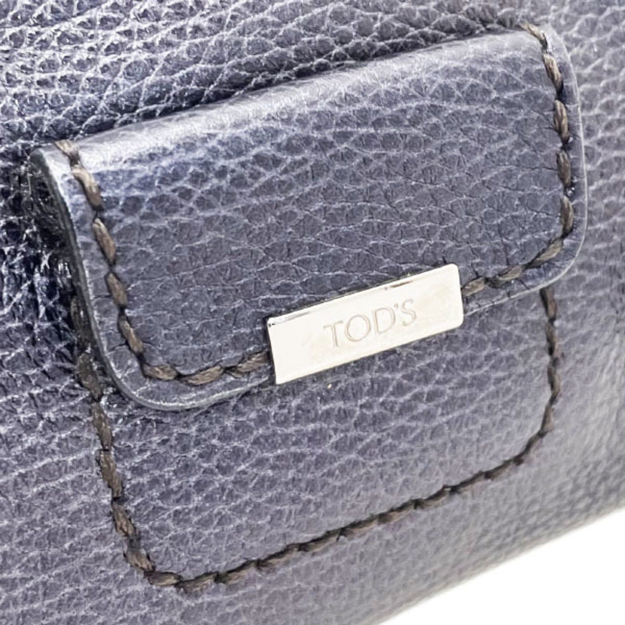 Tod's Tod's Handbag Leather Purple Navy TOD'S Tote Bag Women's YWYN-13641 Size ONE SIZE - 4 Thumbnail