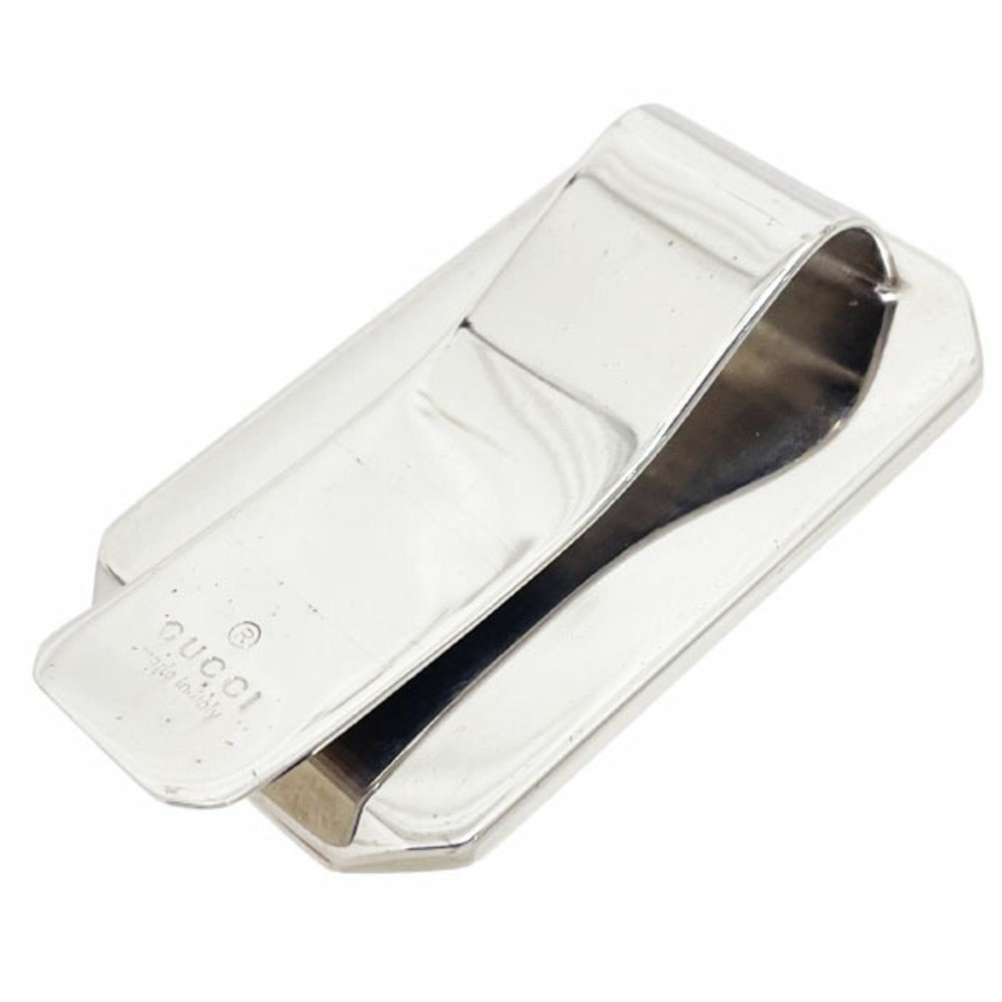 Gucci Gucci Money Clip Shima Line Bill Leather Greige GUCCI GG Double G Men's TRN-13836 Size ONE SIZE - 2 Thumbnail