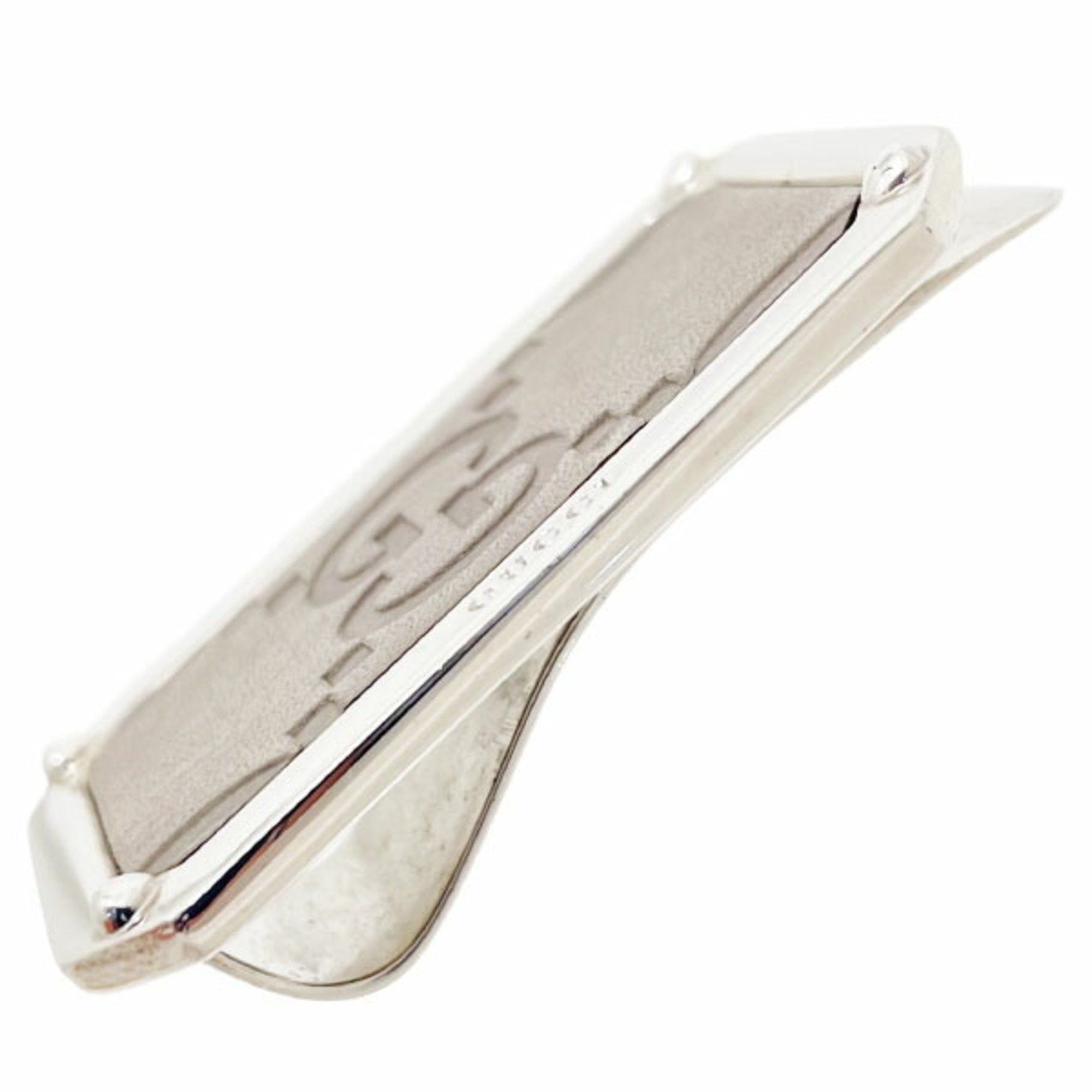 Gucci Gucci Money Clip Shima Line Bill Leather Greige GUCCI GG Double G Men's TRN-13836 Size ONE SIZE - 4 Thumbnail