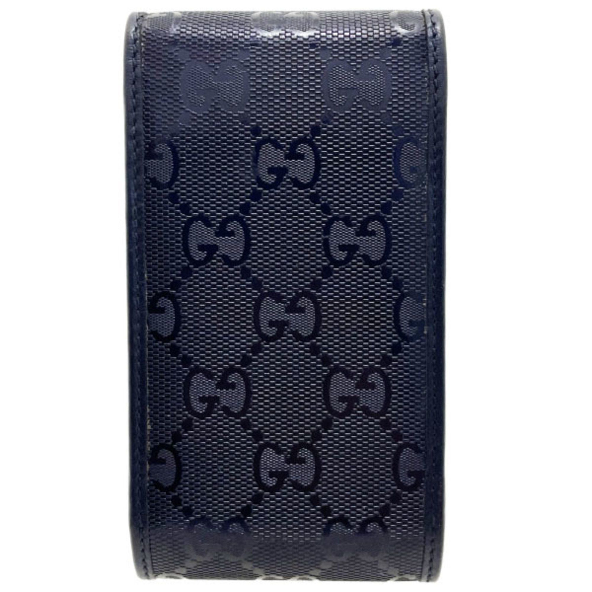 Gucci Gucci Cigarette Case GG Imprime PVC Leather Navy 181716 GUCCI iQOS THN-9796 Size ONE SIZE - 2 Thumbnail