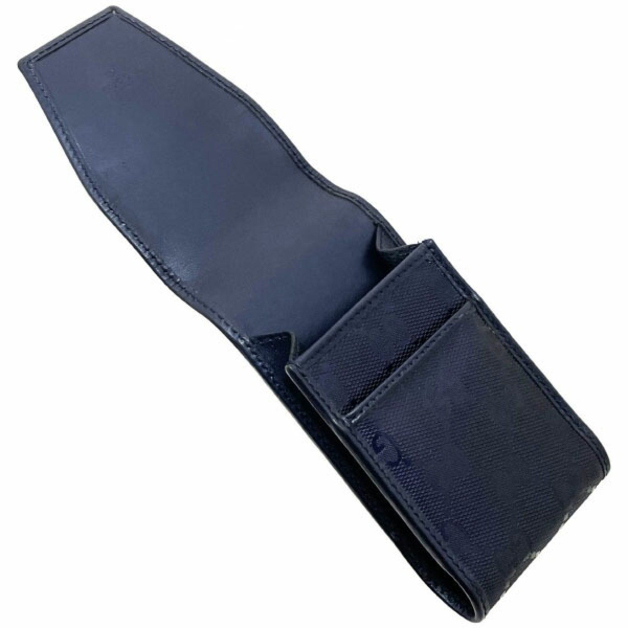 Gucci Gucci Cigarette Case GG Imprime PVC Leather Navy 181716 GUCCI iQOS THN-9796 Size ONE SIZE - 6 Thumbnail