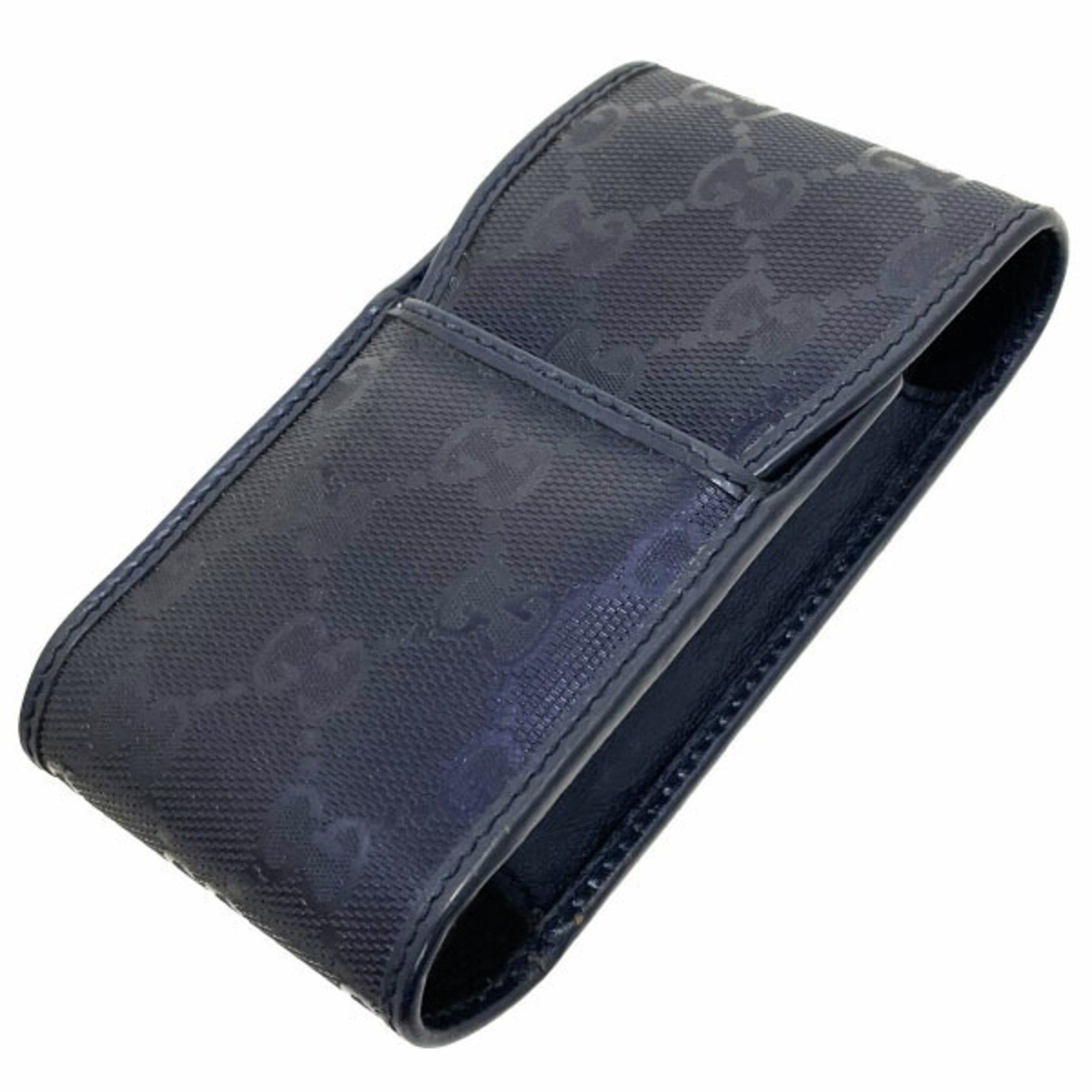 Gucci Gucci Cigarette Case GG Imprime PVC Leather Navy 181716 GUCCI iQOS THN-9796 Size ONE SIZE - 5 Thumbnail