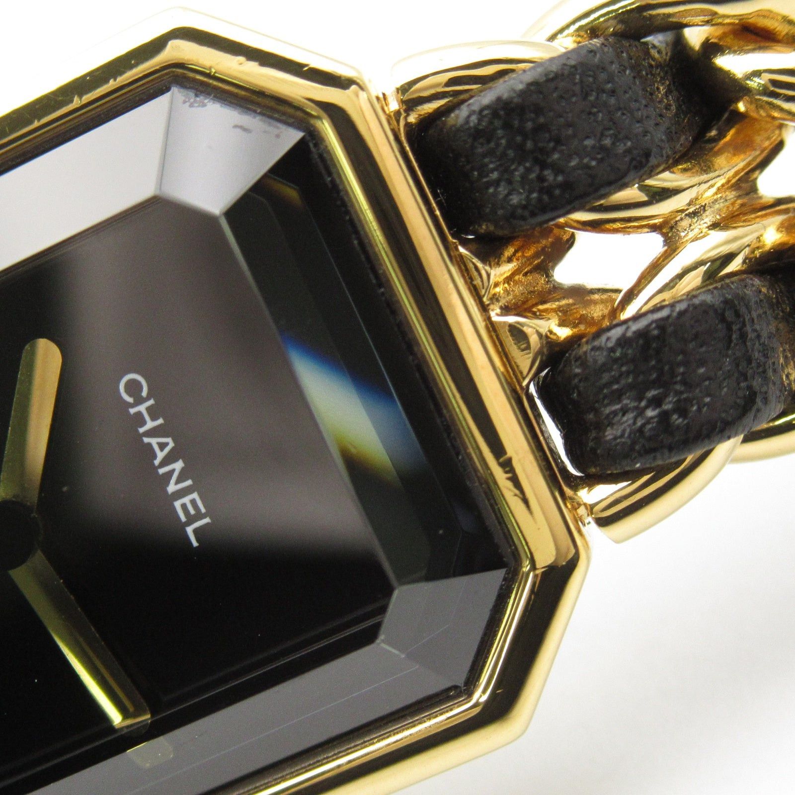 Chanel Chanel Premier M Women Watch Quartz Gp (Gold Plated) Leather Black Size ONE SIZE - 11 Thumbnail