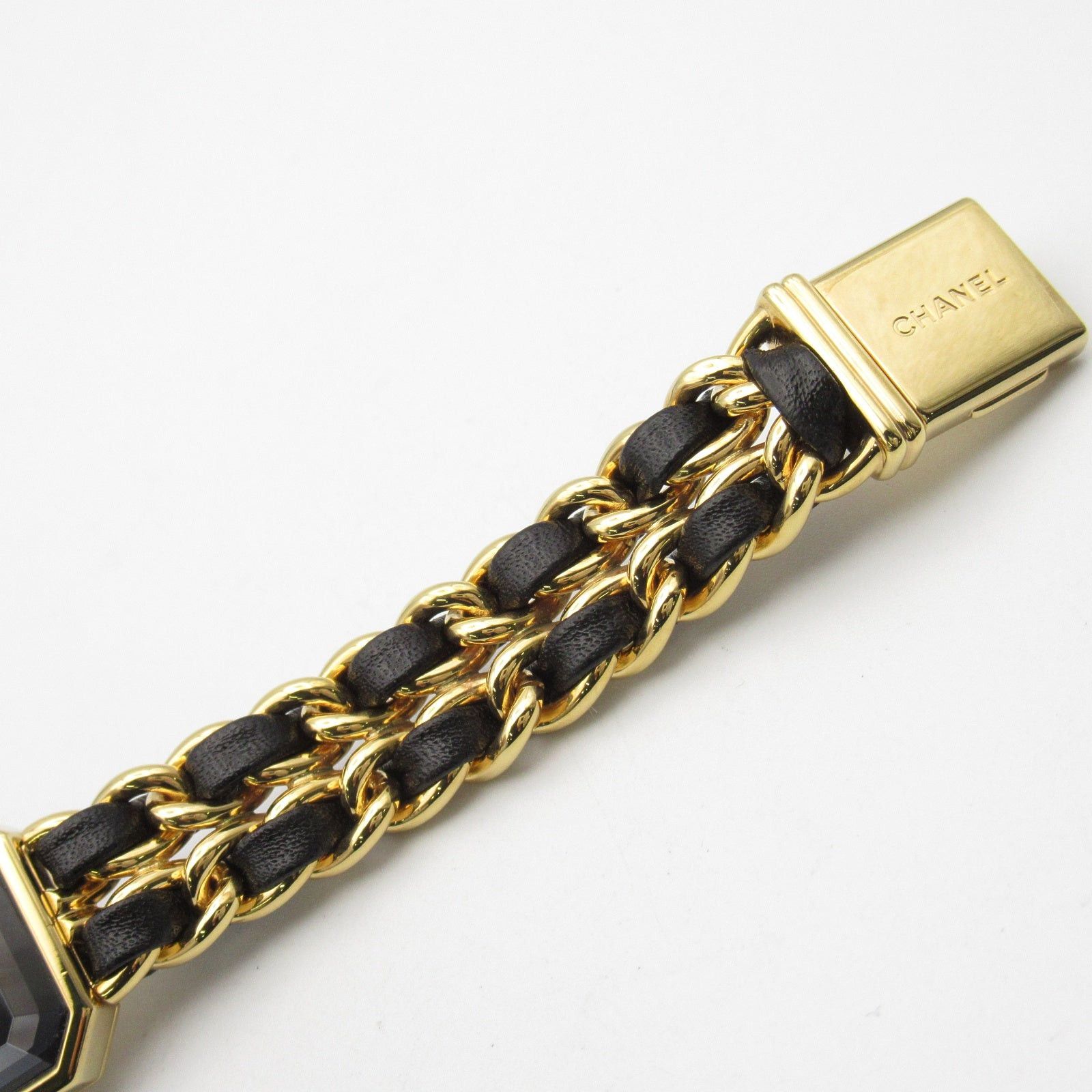 Chanel Chanel Premier M Women Watch Quartz Gp (Gold Plated) Leather Black Size ONE SIZE - 17 Thumbnail