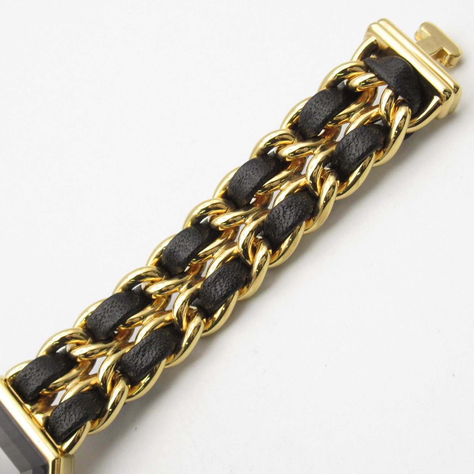 Chanel Chanel Premier M Women Watch Quartz Gp (Gold Plated) Leather Black Size ONE SIZE - 15 Thumbnail