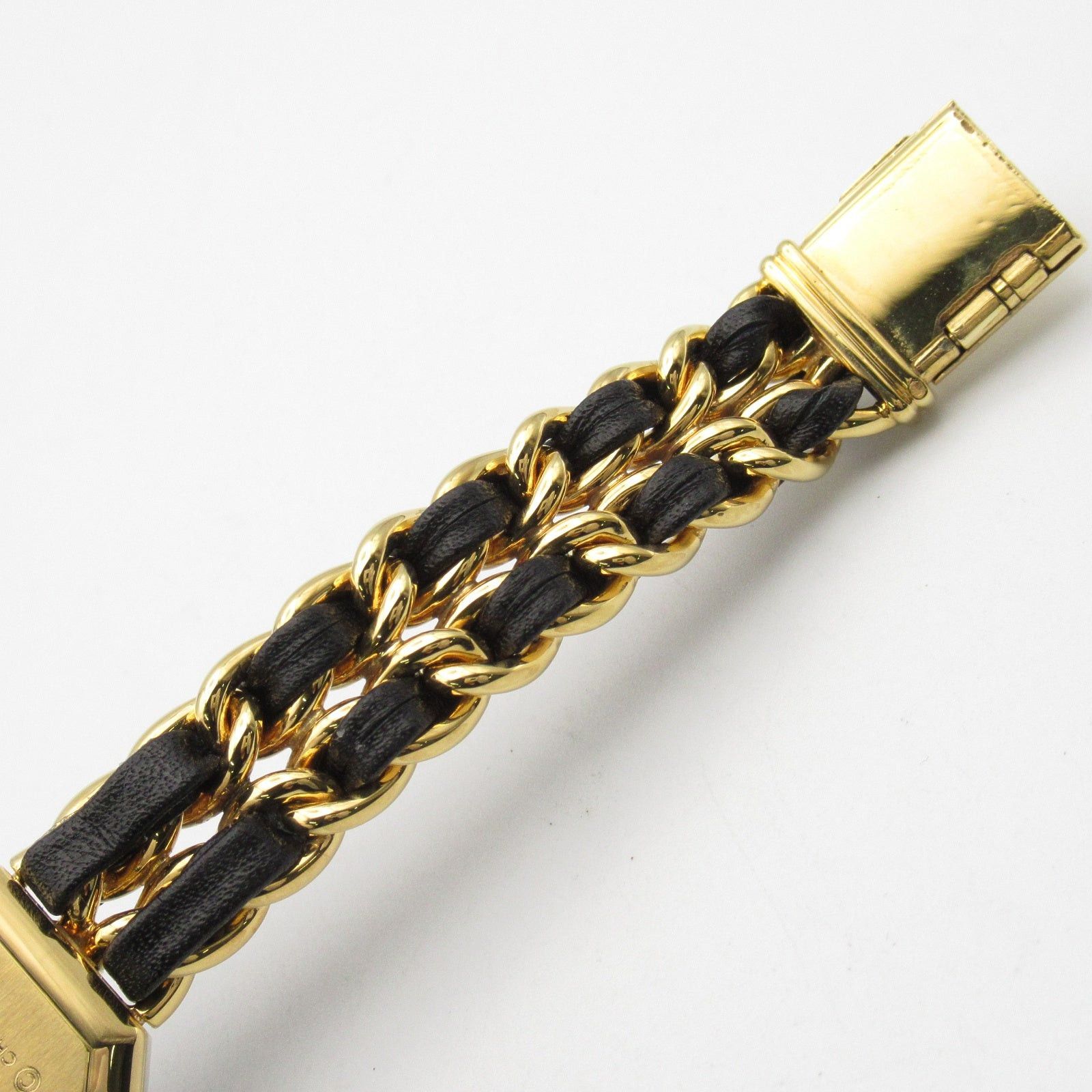 Chanel Chanel Premier M Women Watch Quartz Gp (Gold Plated) Leather Black Size ONE SIZE - 18 Thumbnail