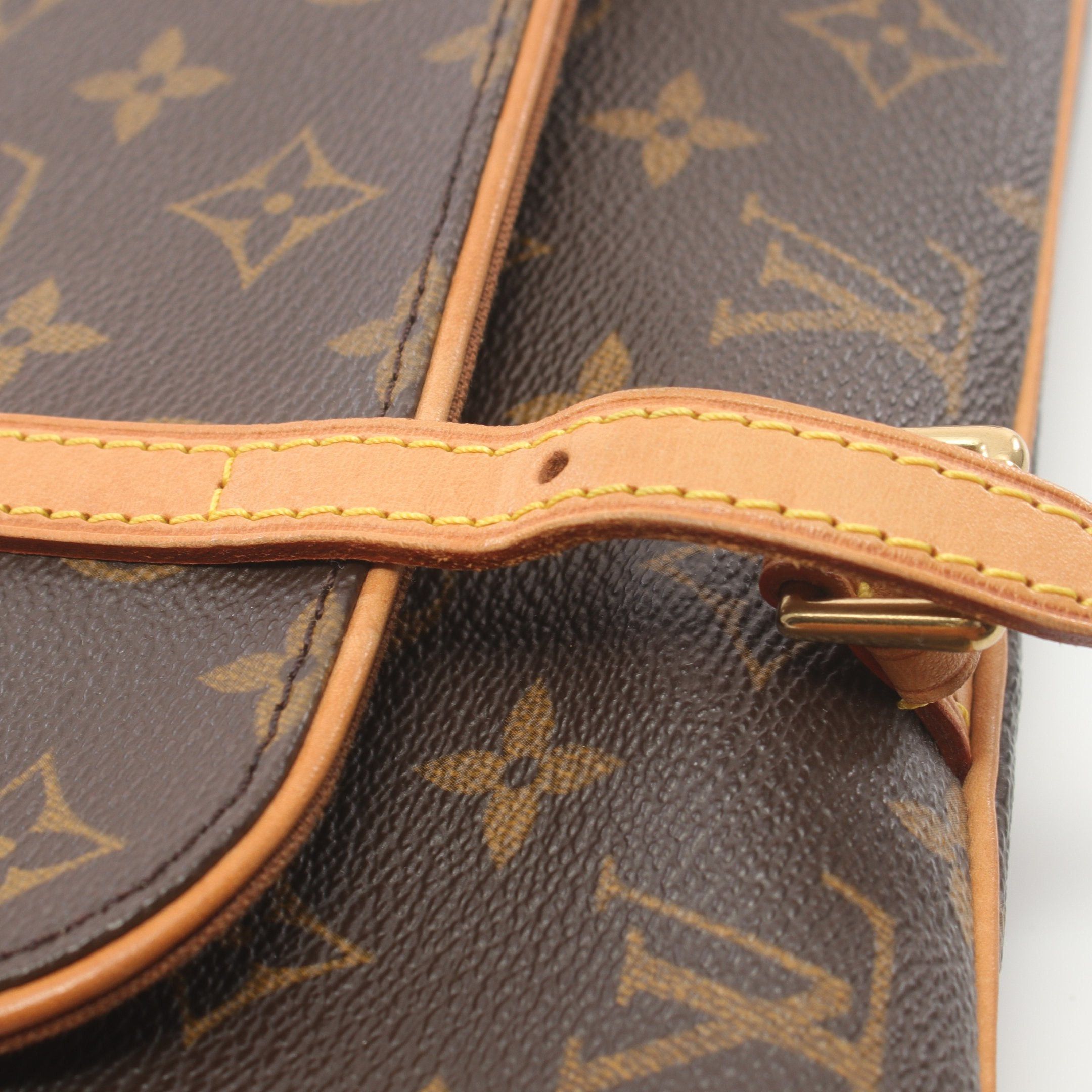 Louis Vuitton Louis Vuitton Murrell Monogram Shoulder Bag Leather Brown Size ONE SIZE - 6 Thumbnail