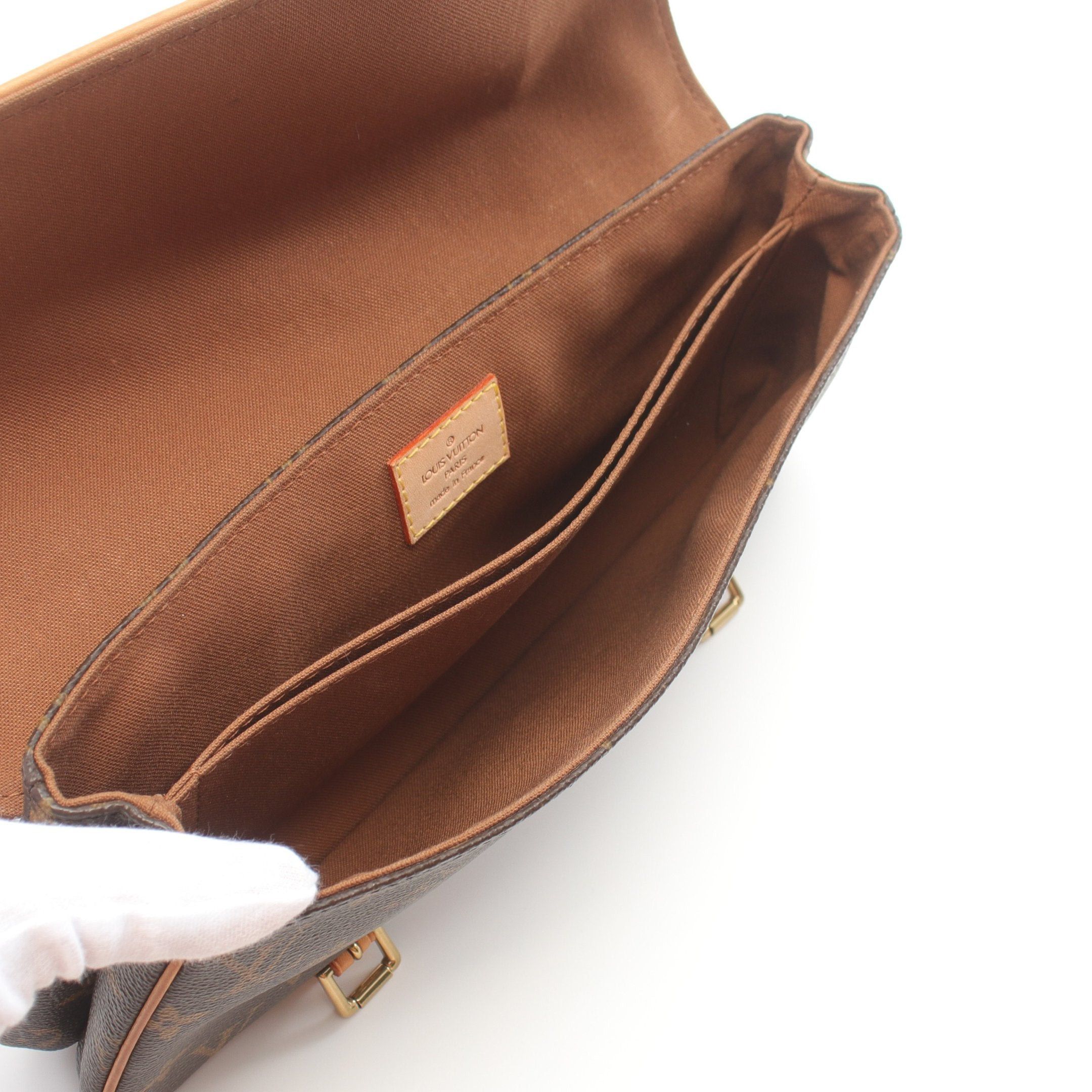 Louis Vuitton Louis Vuitton Murrell Monogram Shoulder Bag Leather Brown Size ONE SIZE - 3 Thumbnail