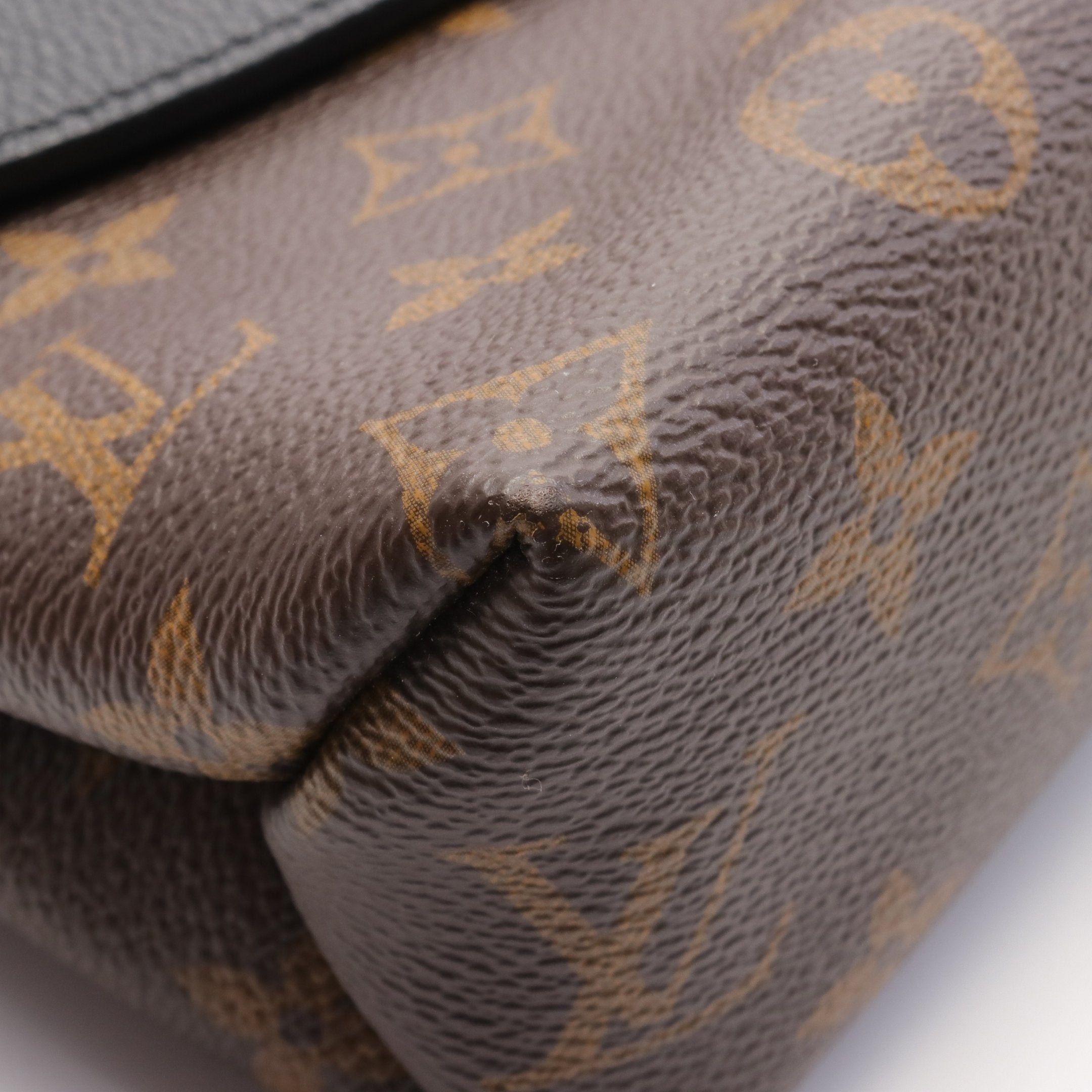 Louis Vuitton Louis Vuitton Sun Plasido Monogram Noir Chain Shoulder Bag Leather Brown Black Size ONE SIZE - 6 Thumbnail