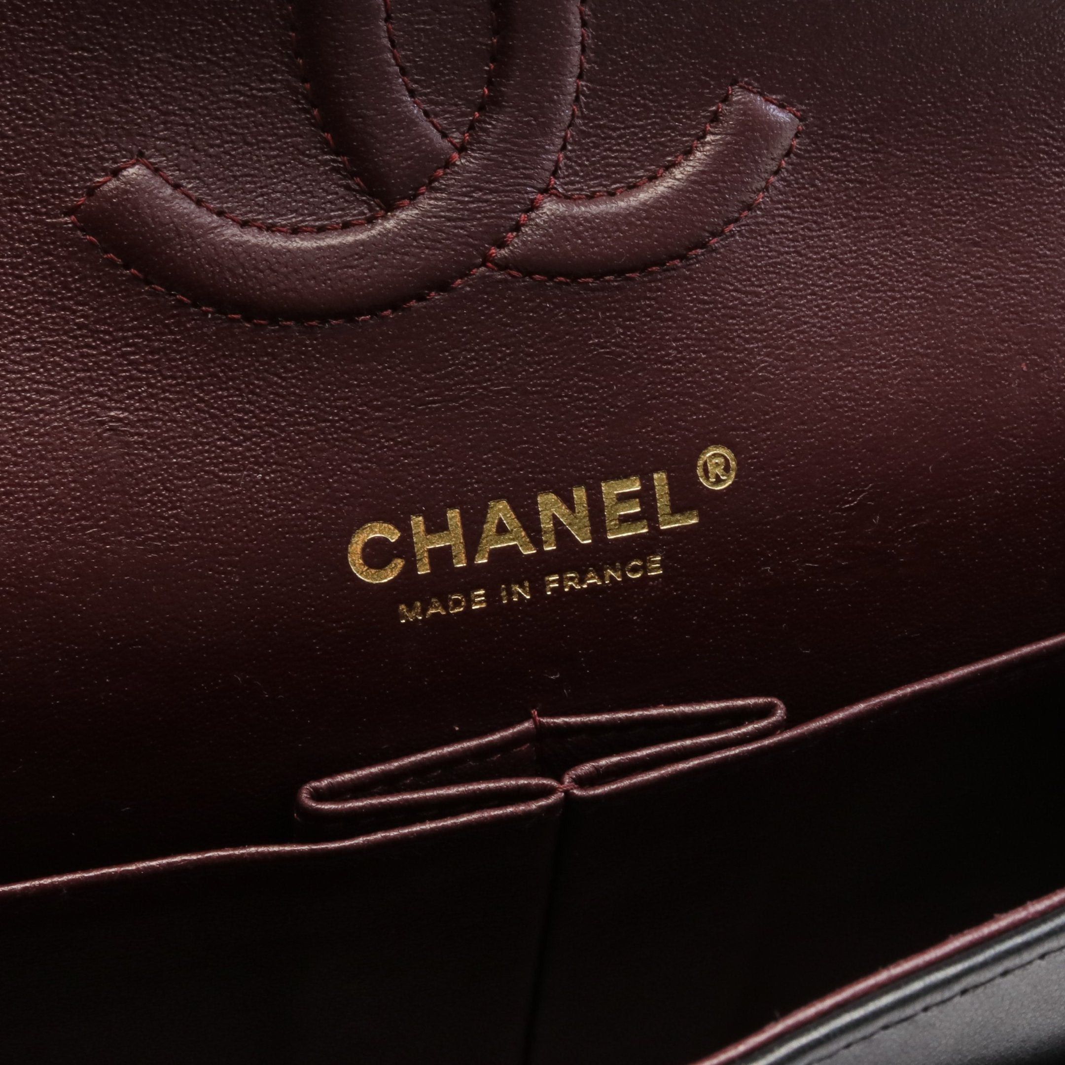 Chanel Chanel Matelasse Double Flap Chain Shoulder Bag Leather Black Gold Hardware Size ONE SIZE - 4 Thumbnail