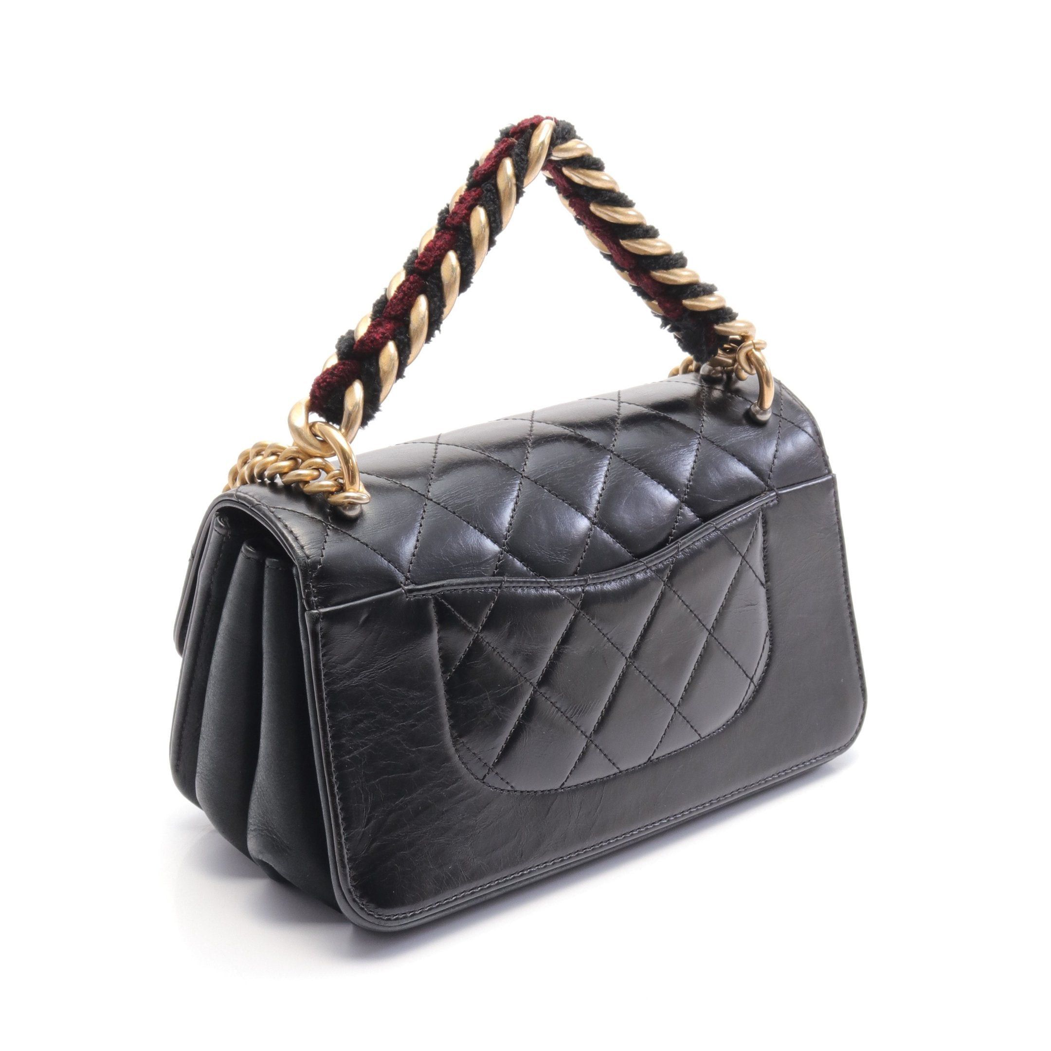 Chanel Chanel Matelasse Chain Shoulder Bag Leather Black Size ONE SIZE - 2 Thumbnail