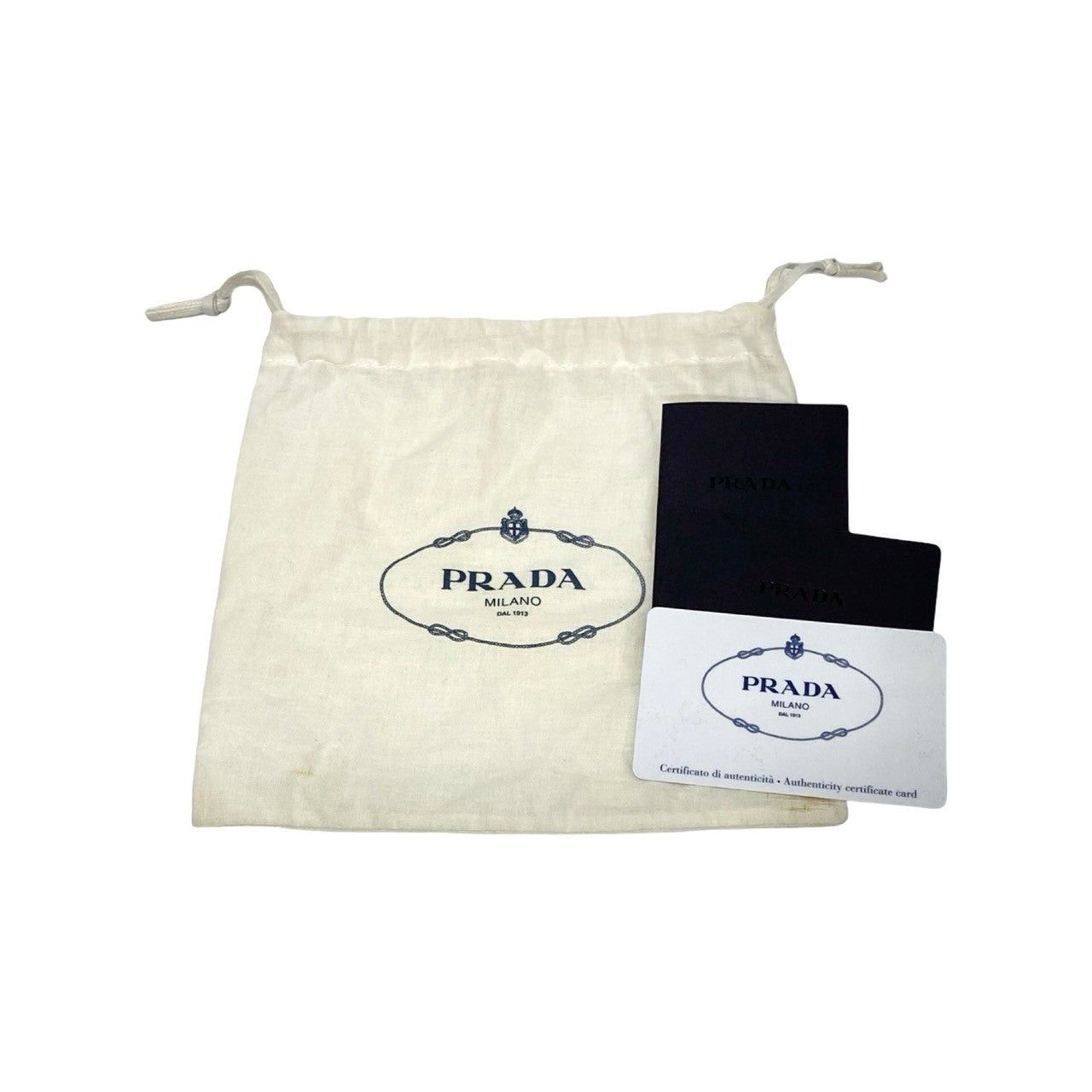 Prada Prada Shoulder Bag Black Leather Size ONE SIZE - 9 Thumbnail