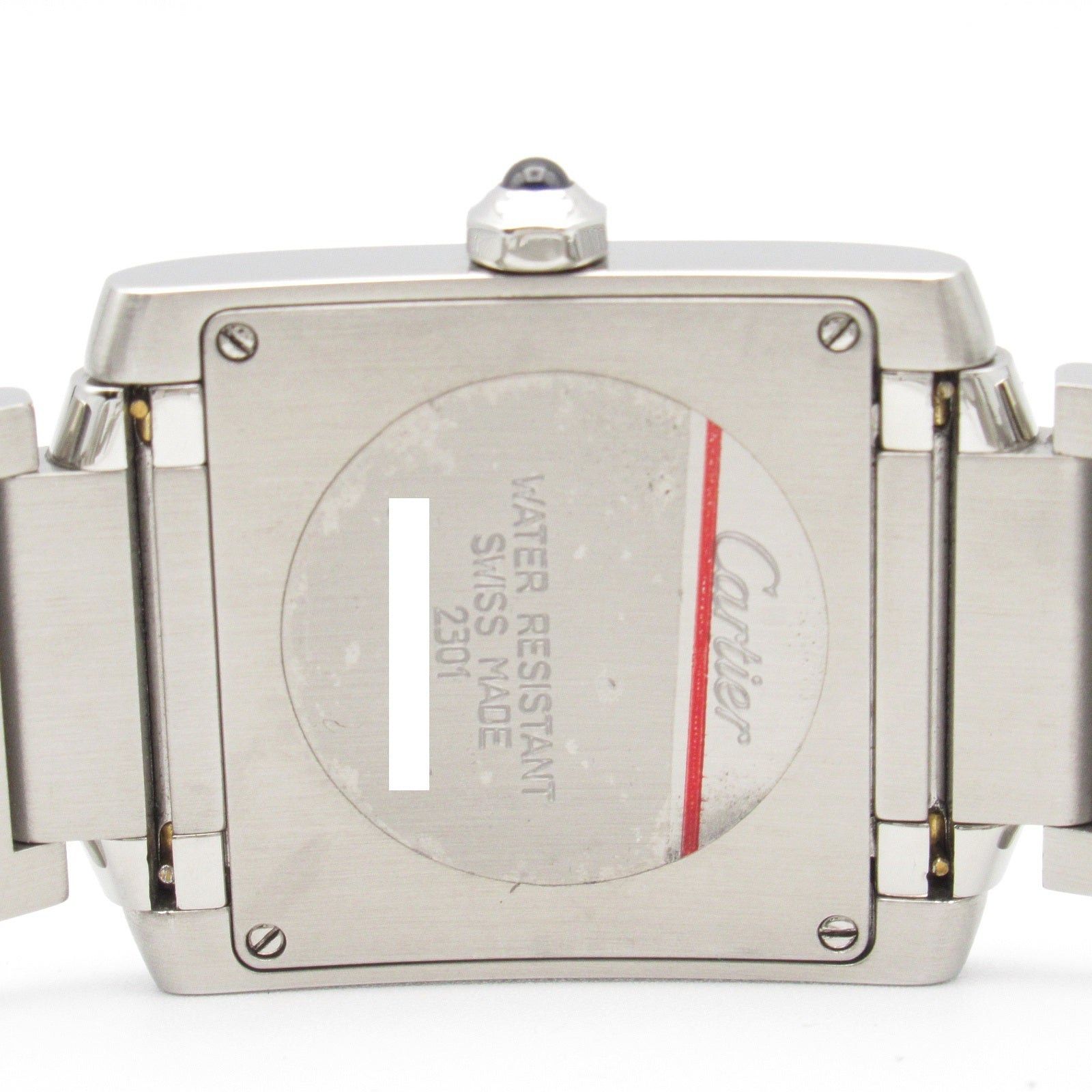 Cartier Cartier Tank Francaise Mm Boys Watch Quartz Stainless Steel Silver Size ONE SIZE - 6 Thumbnail