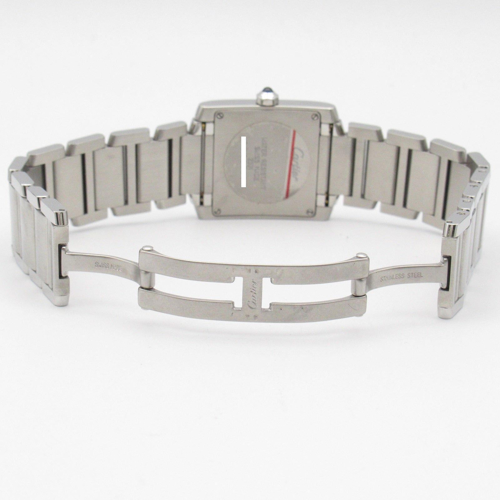 Cartier Cartier Tank Francaise Mm Boys Watch Quartz Stainless Steel Silver Size ONE SIZE - 5 Thumbnail