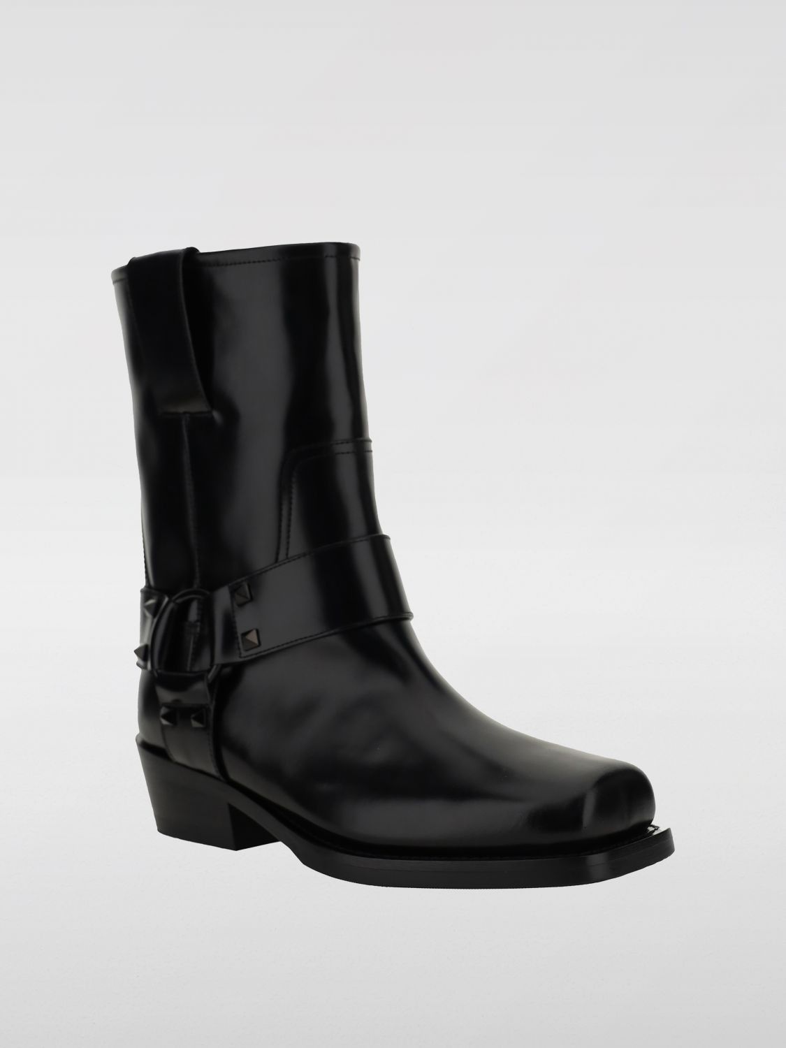 Valentino Valentino Garavani Flat Ankle Boots Woman Black Size US 7 / IT 37 - 2 Thumbnail
