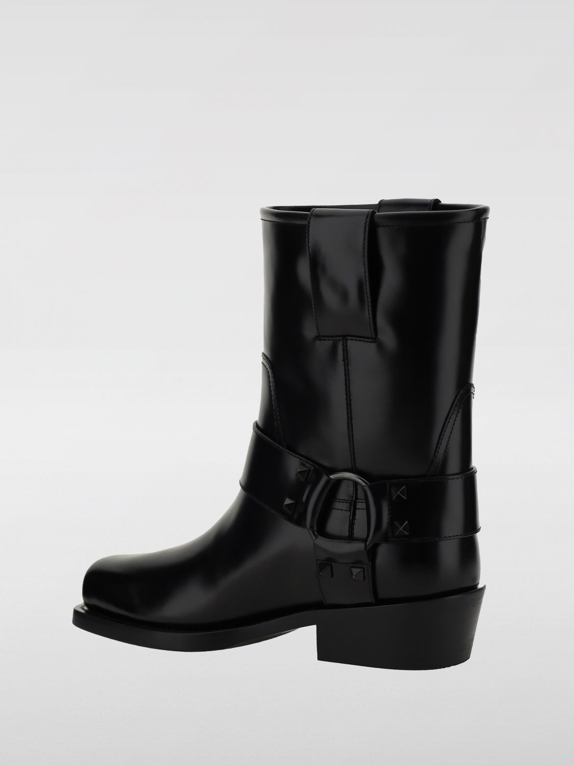 Valentino Valentino Garavani Flat Ankle Boots Woman Black Size US 10 / IT 40 - 3 Thumbnail